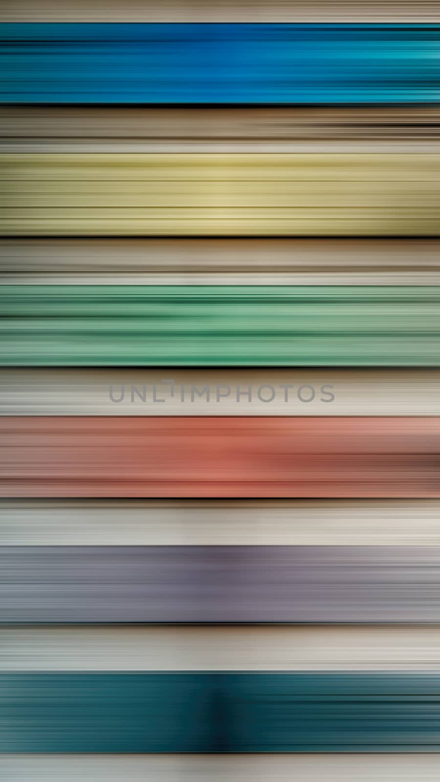 Abstract horizontally motion blur multicolored lights background