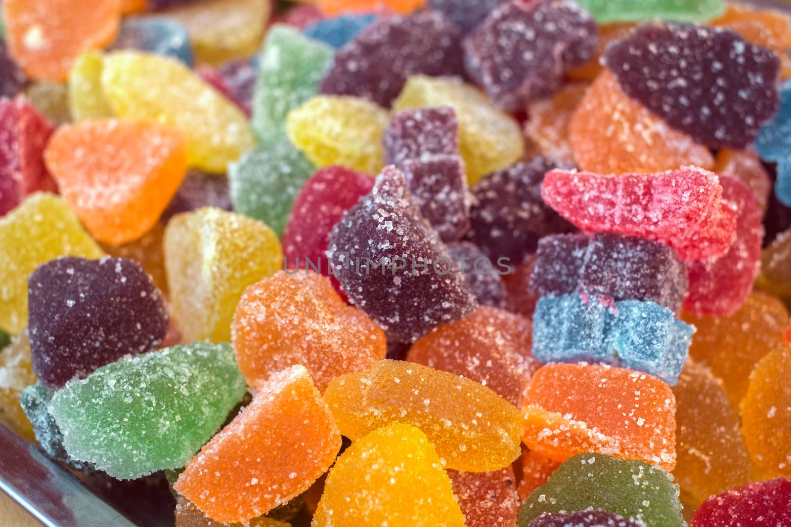 Coloreful Gummy Bears Candy