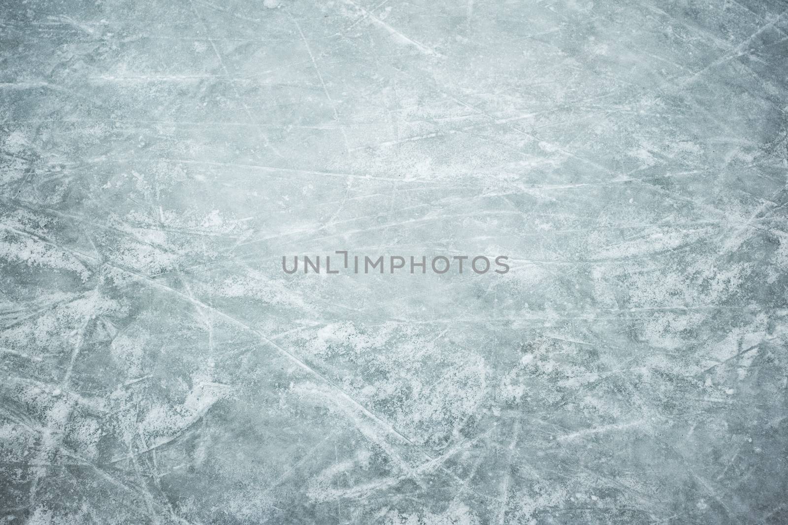 ce in skate scratches, close view