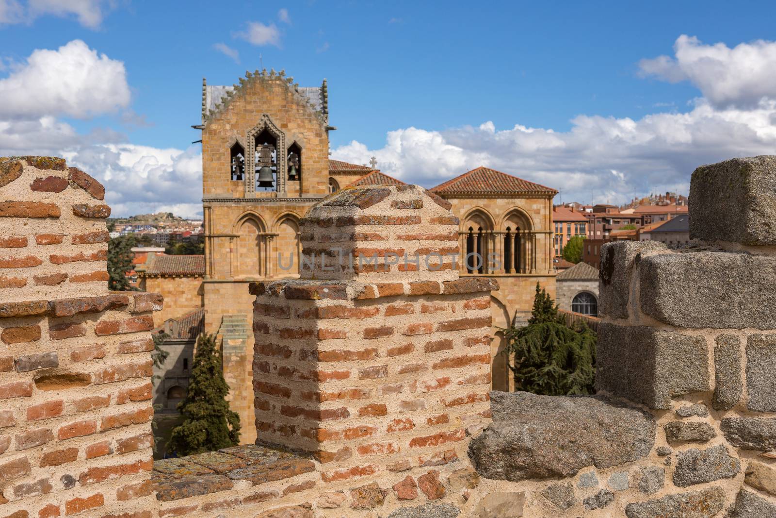 Ancient fortification of Avila, Castile and Leon, Spain