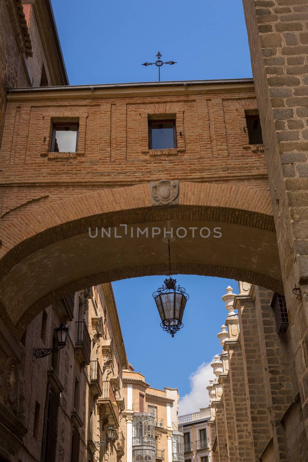 Toledo Cathedral Arch in Castile La Mancha of Spain