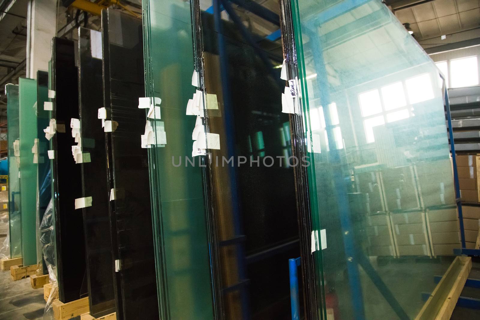 Glass in glass factory by grigorenko