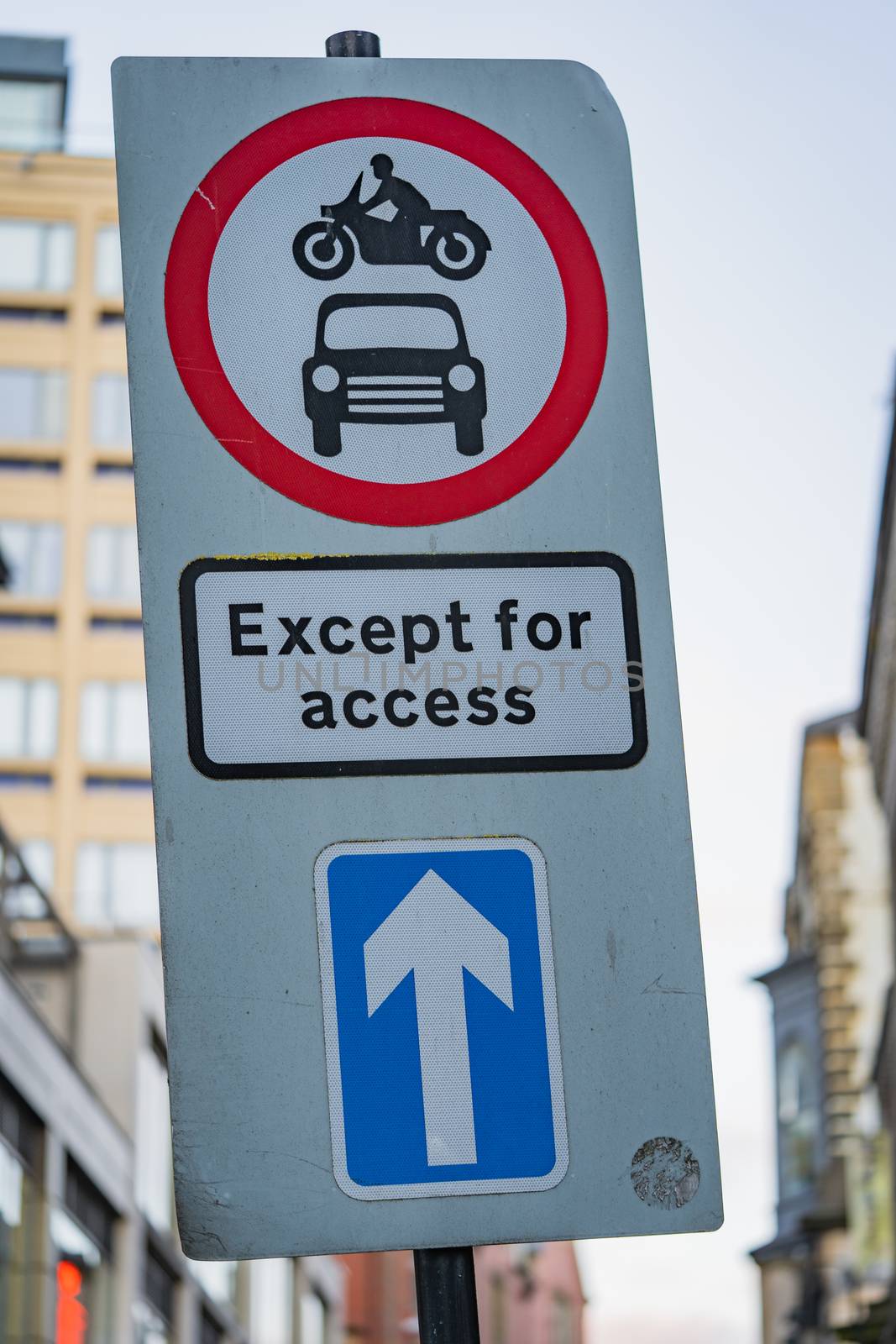 Except for access sign by samULvisuals
