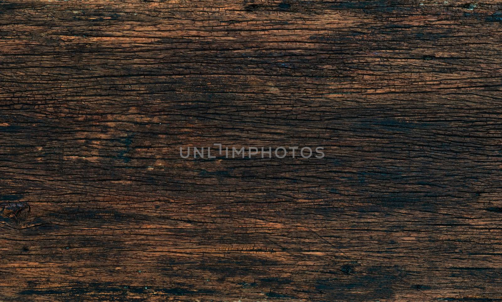 Old wood flooring the background by sompongtom