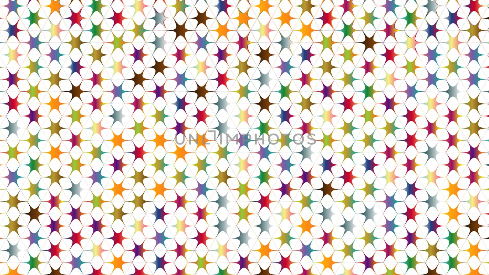 Bright colored mosaic background with geometric shapes pattern by Photochowk