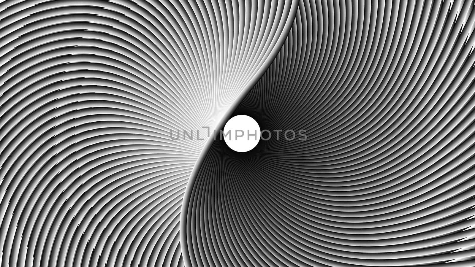 Illustration of grey color spirograph  by Photochowk
