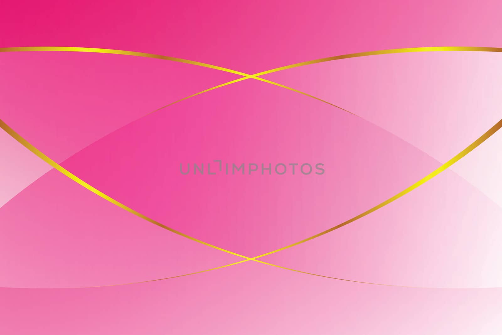 pink gradient color soft light and golden line graphic for cosmetics banner advertising luxury modern background (illustration) by cgdeaw