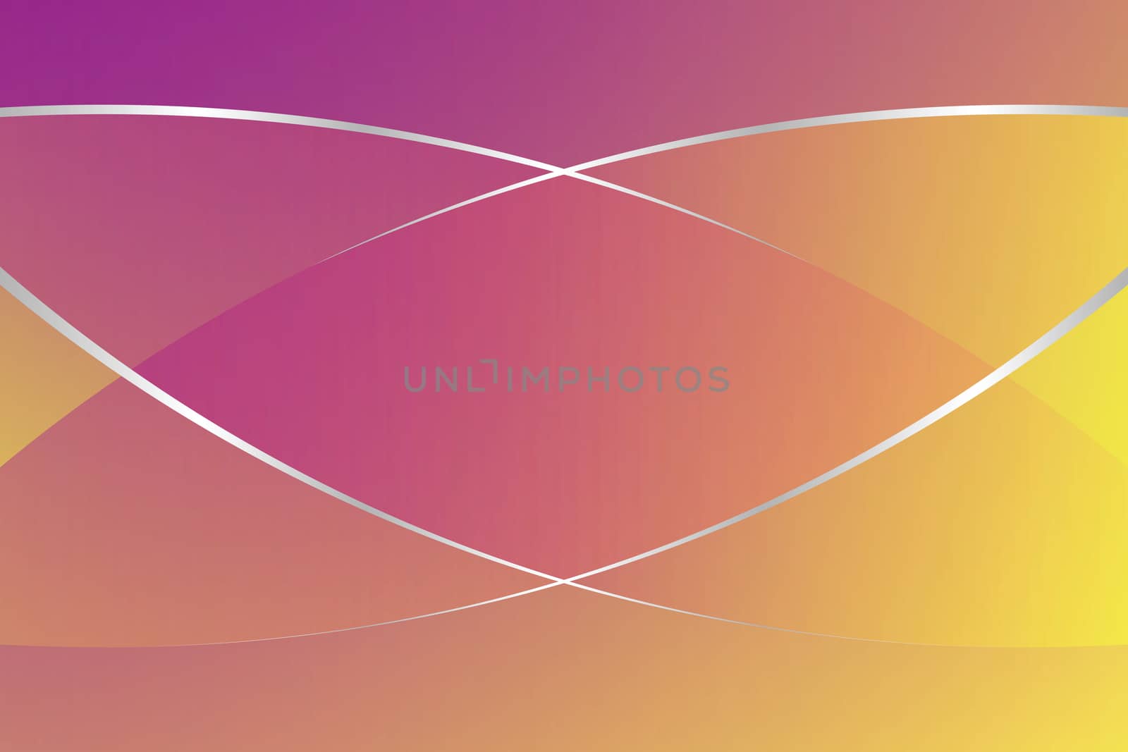 purple and yellow gradient color soft light and silver line graphic for cosmetics banner advertising luxury modern background (illustration)