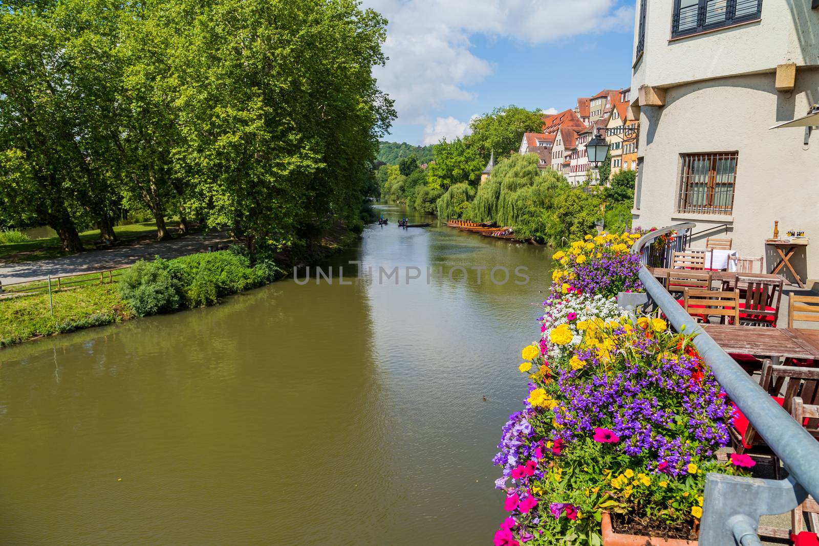Tubingen, an old town on the River Neckar, Baden-Wurttemberg, Germany.
