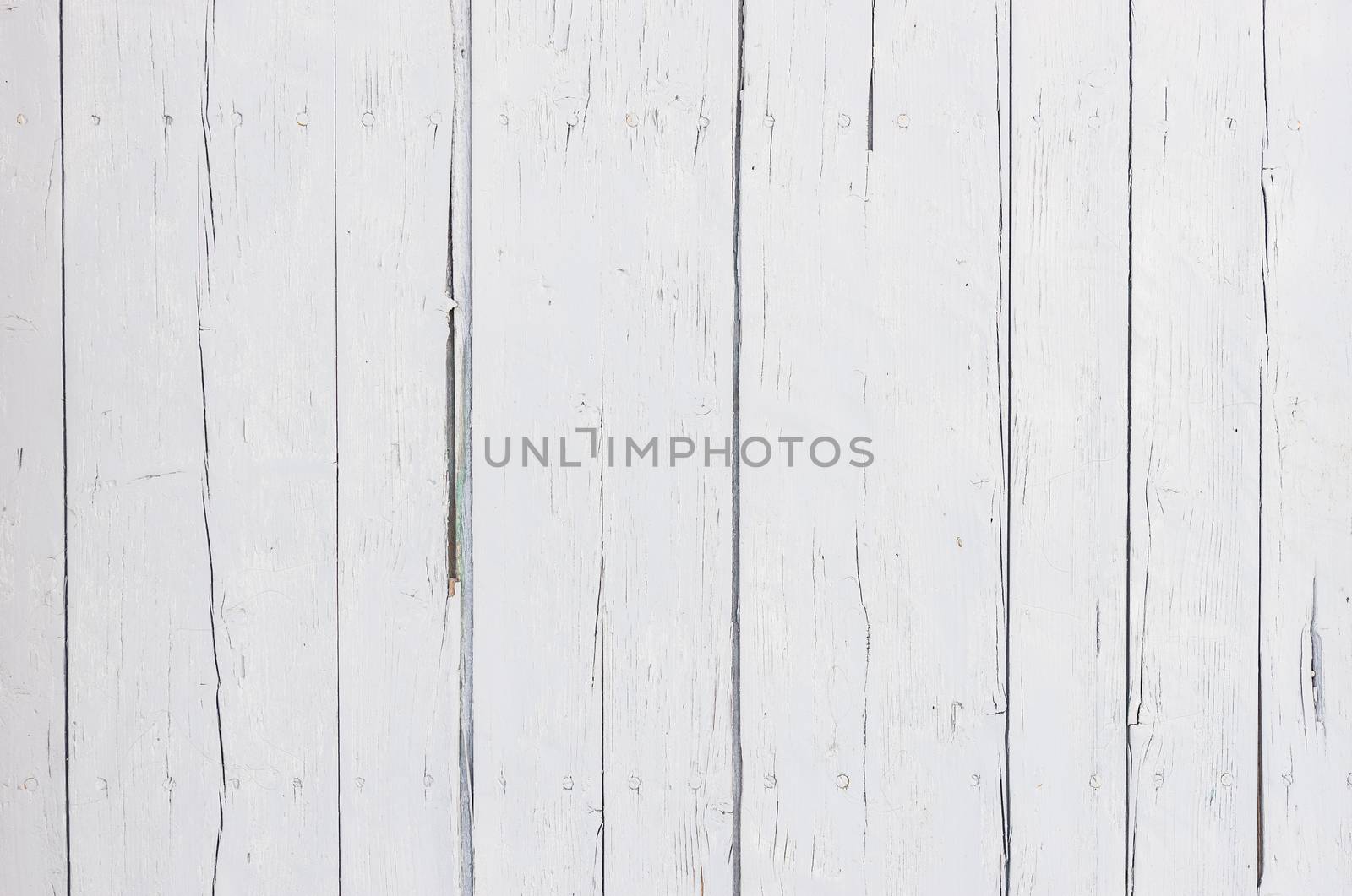White wooden planks background texture with copy space