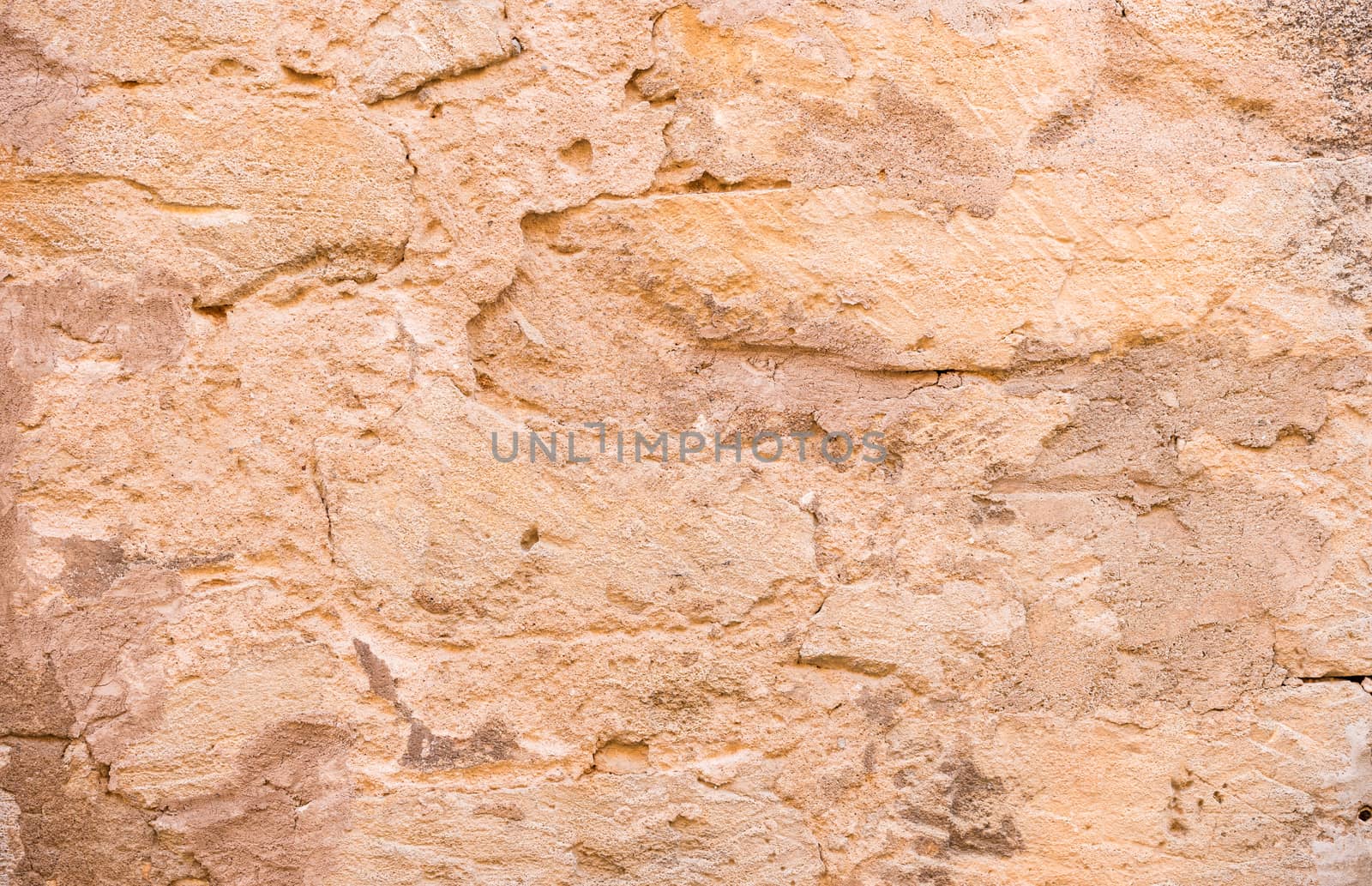 Old grunge stone wall background texture with copy space