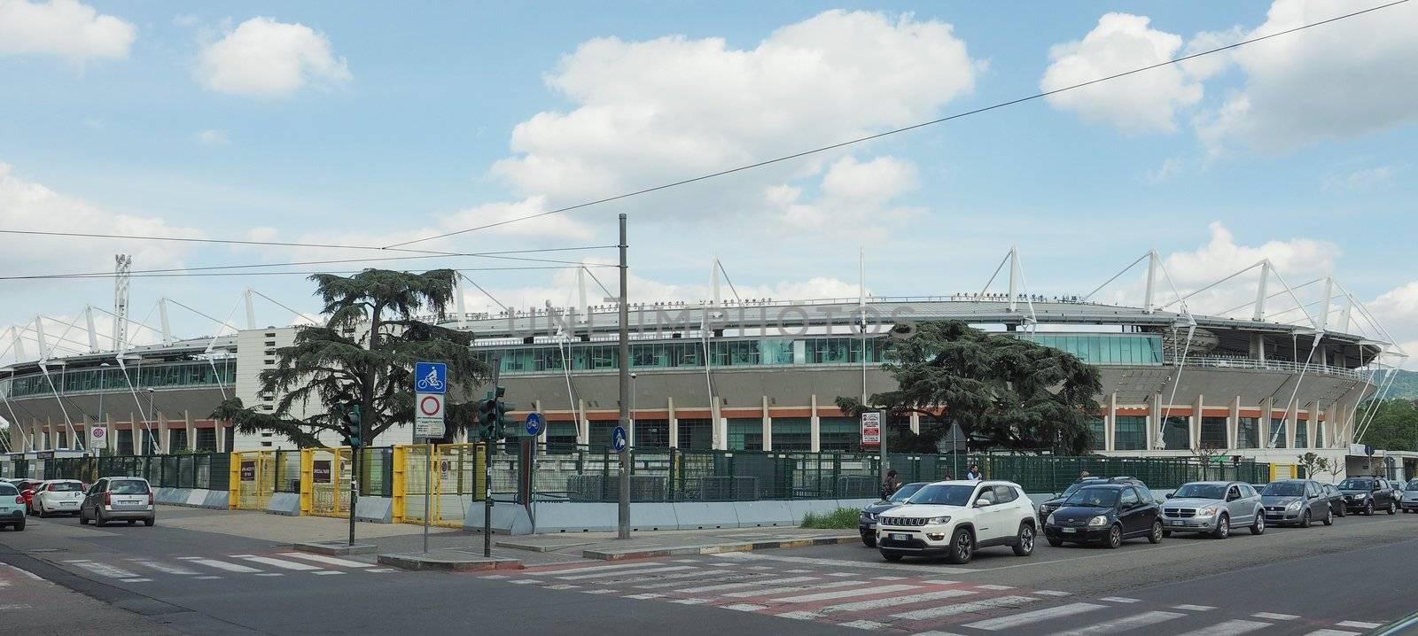 TURIN, ITALY - CIRCA MAY 2019: Stadio Comunale Olimpico aka Filadelfia stadium