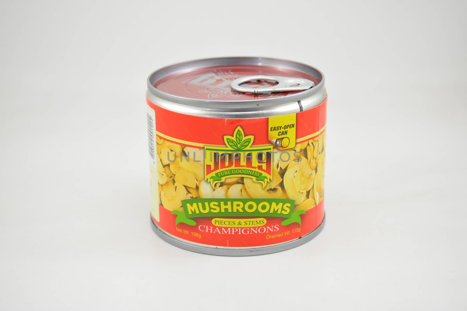 Jolly mushrooms pieces and stems champignons can in Manila, Phil by imwaltersy