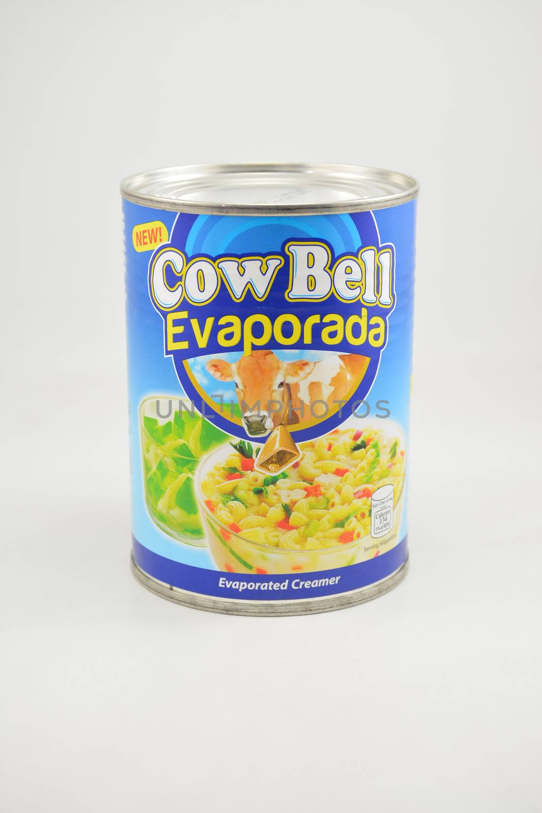 Cow bell evaporated milk can in Manila, Philippines by imwaltersy