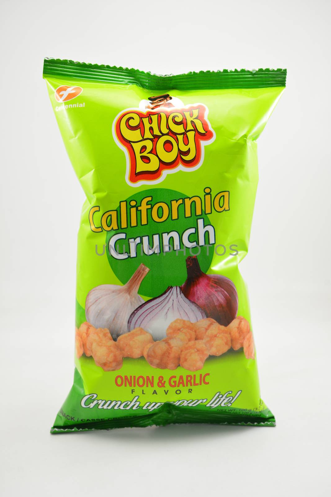 Chick boy California crunch corn bits in Manila, Philippines by imwaltersy