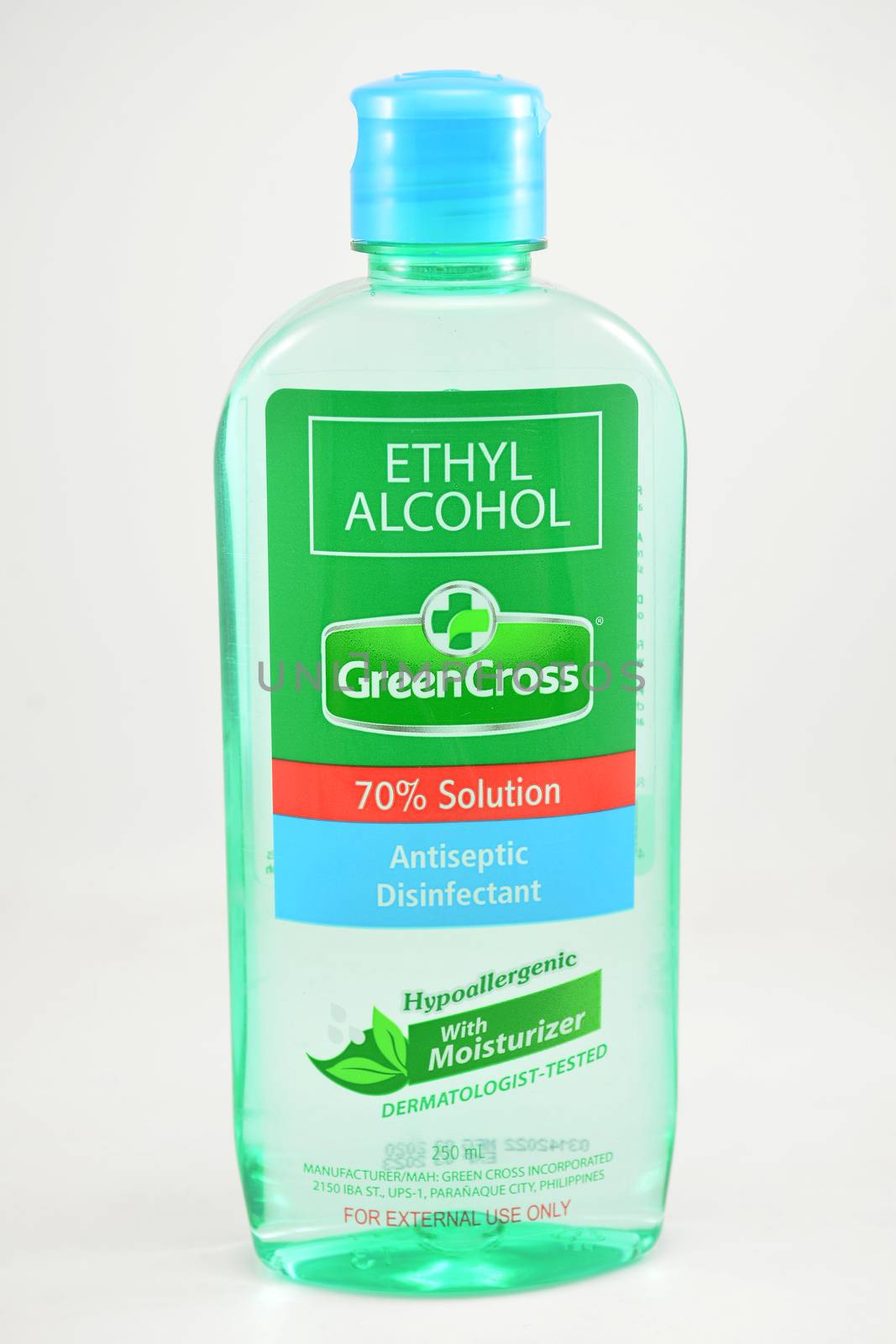 Green cross ethyl alcohol in Manila, Philippines by imwaltersy