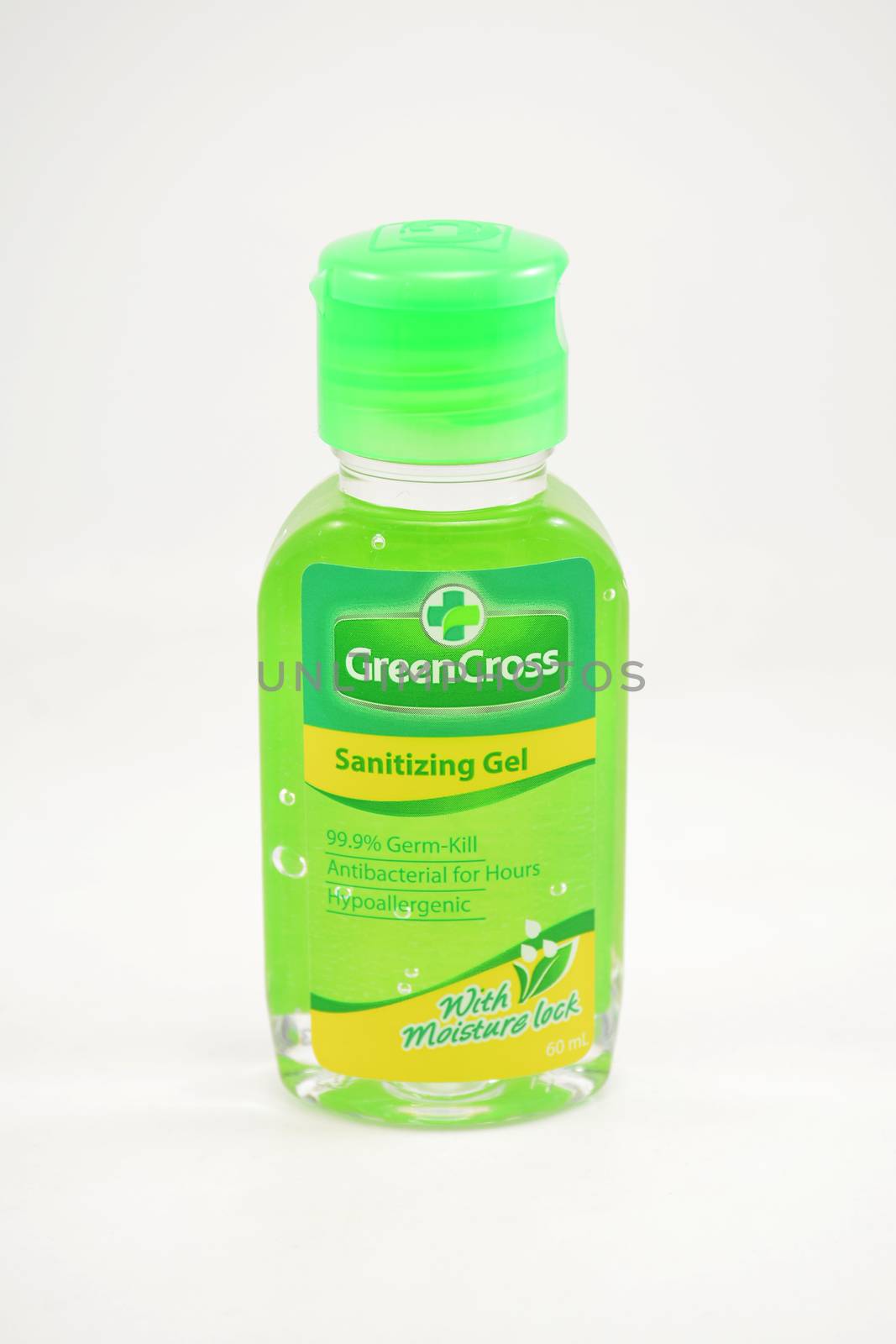 MANILA, PH - JUNE 26 - Green cross sanitizing gel on June 26, 2020 in Manila, Philippines.