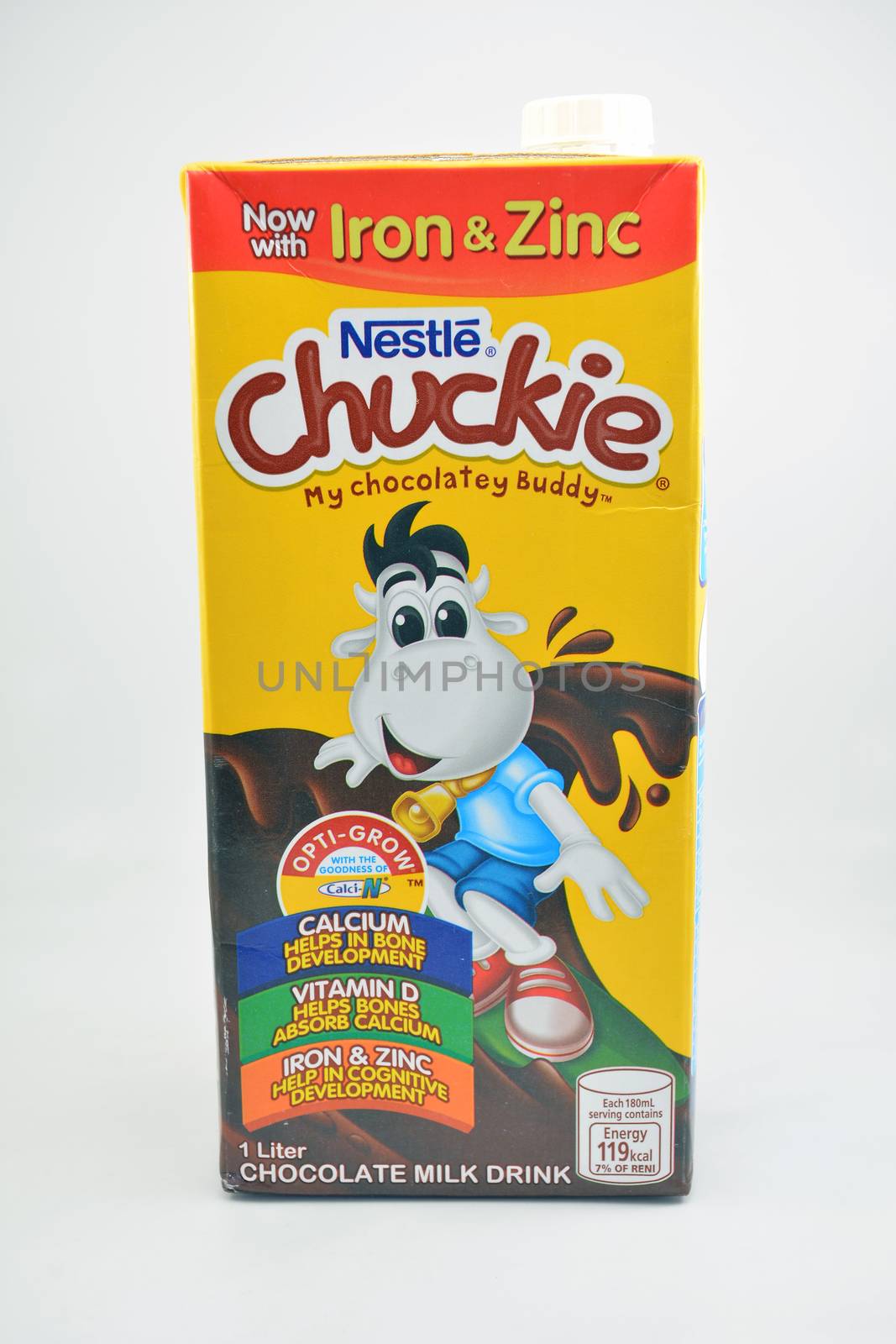MANILA, PH - JUNE 26 - Nestle chuckie chocolate drink on June 26, 2020 in Manila, Philippines.