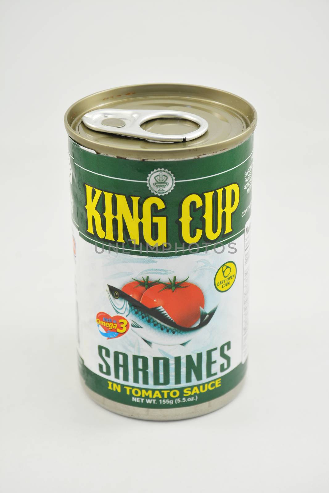 MANILA, PH - JUNE 26 - King cup sardines can on June 26, 2020 in Manila, Philippines.