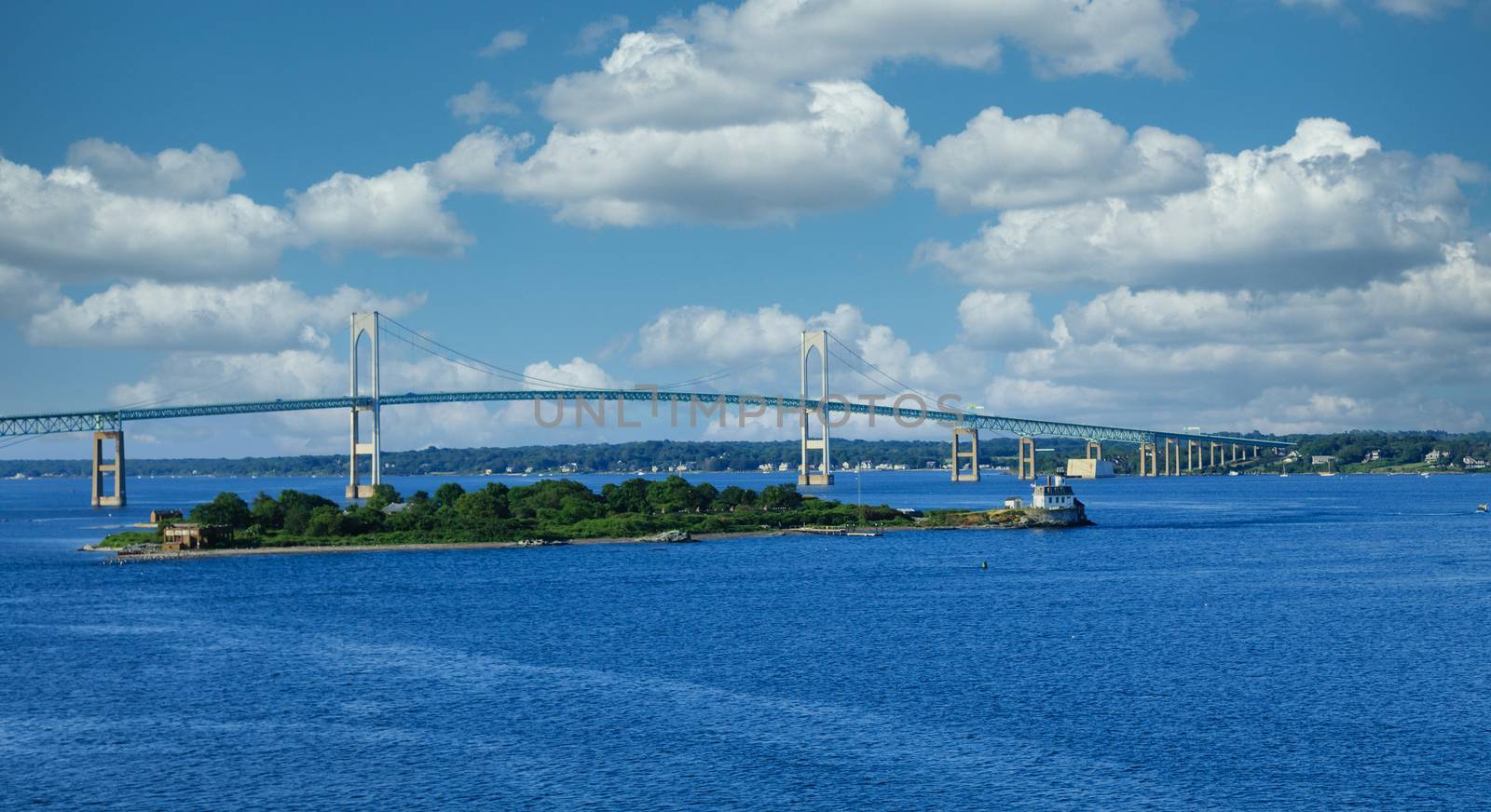 Newport Rhode Island Bridge by dbvirago