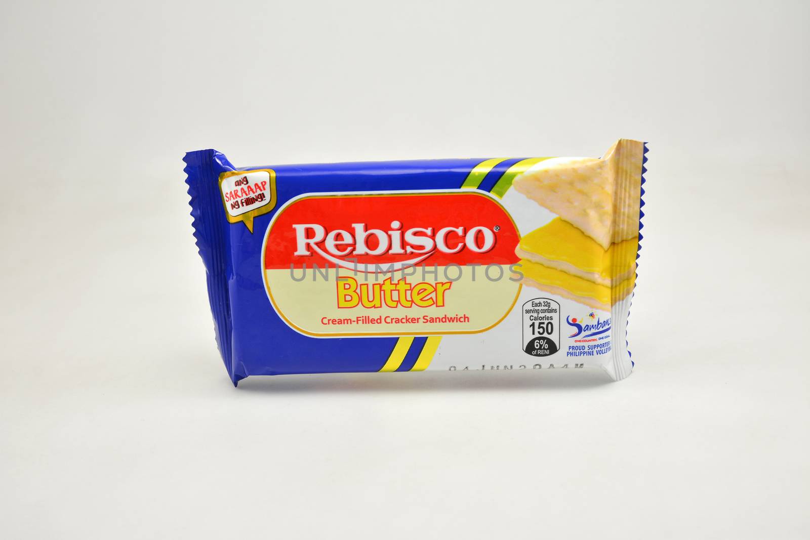 Rebisco butter cream filled cracker sandwich in Manila, Philippi by imwaltersy