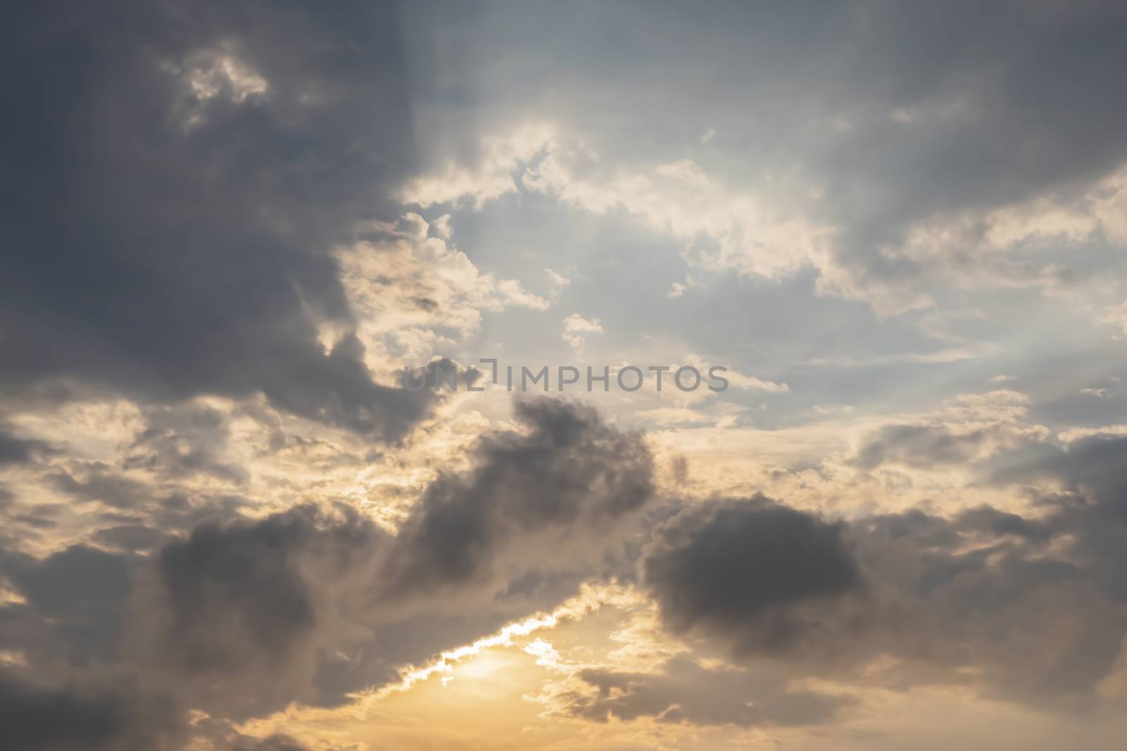 cloudy sky background in sunrise