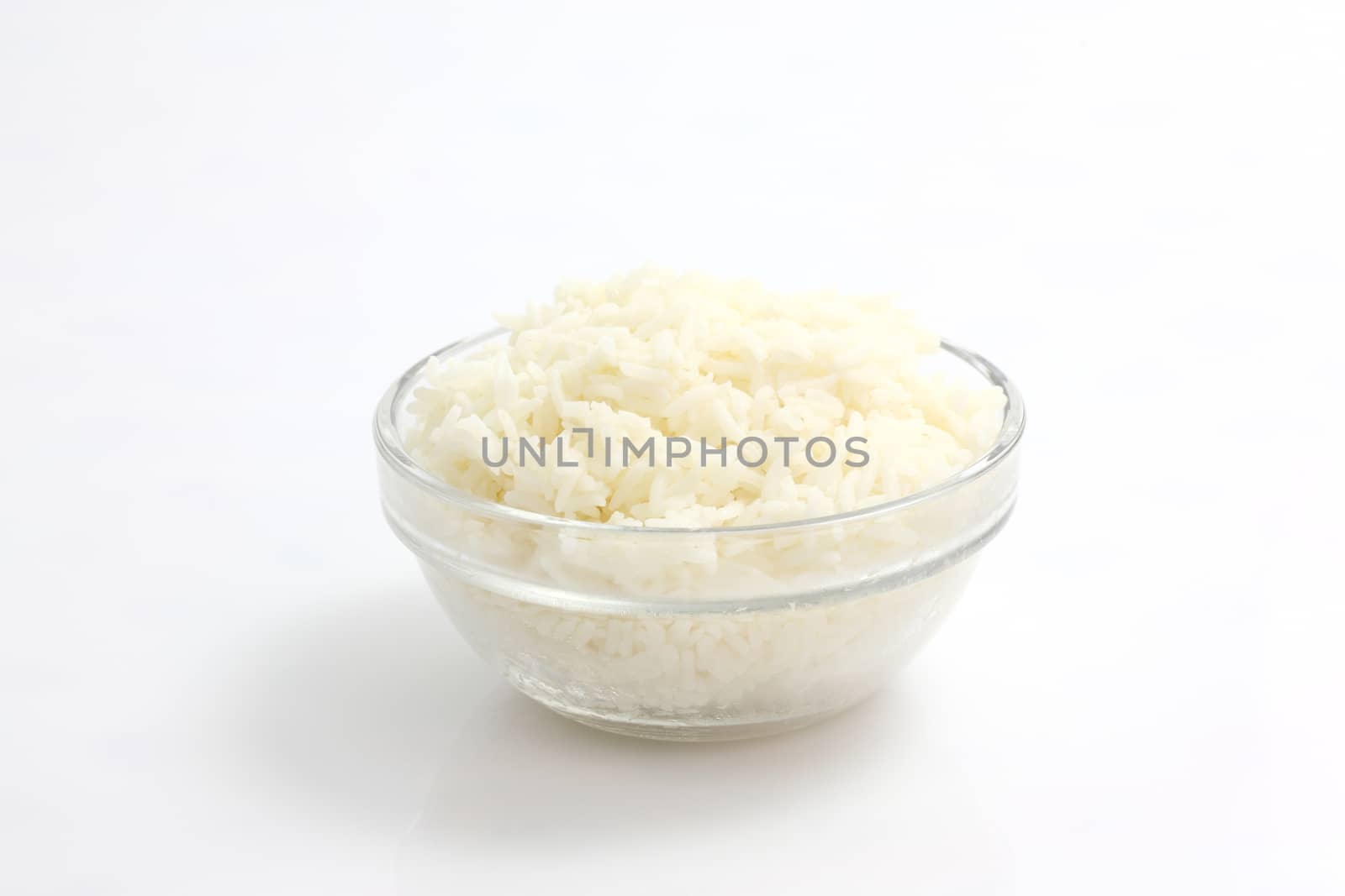 Rice isolated in white background by piyato
