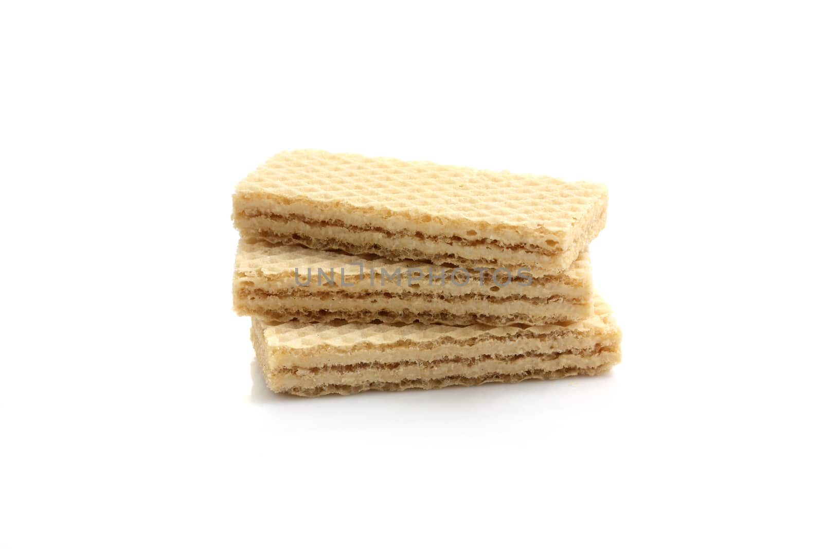 wafers isolated in white background by piyato