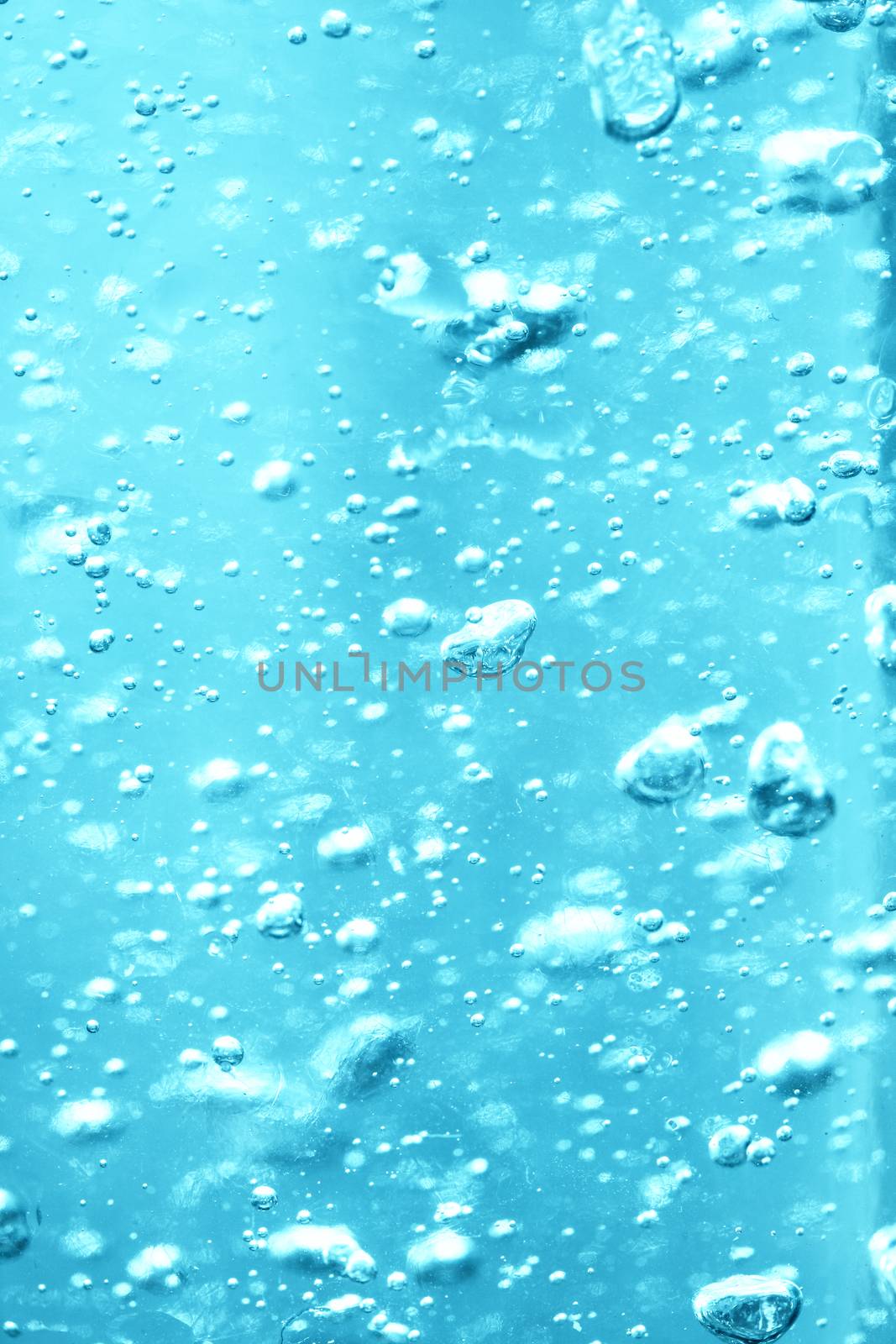 Blue bubble background by piyato