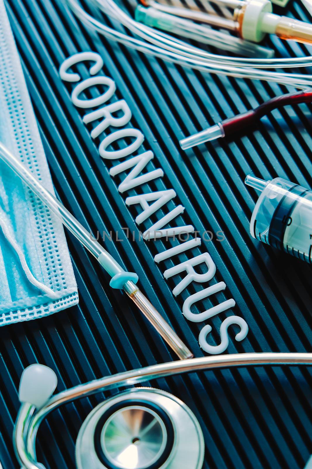 Coronavirus medical still life concept by ponsulak