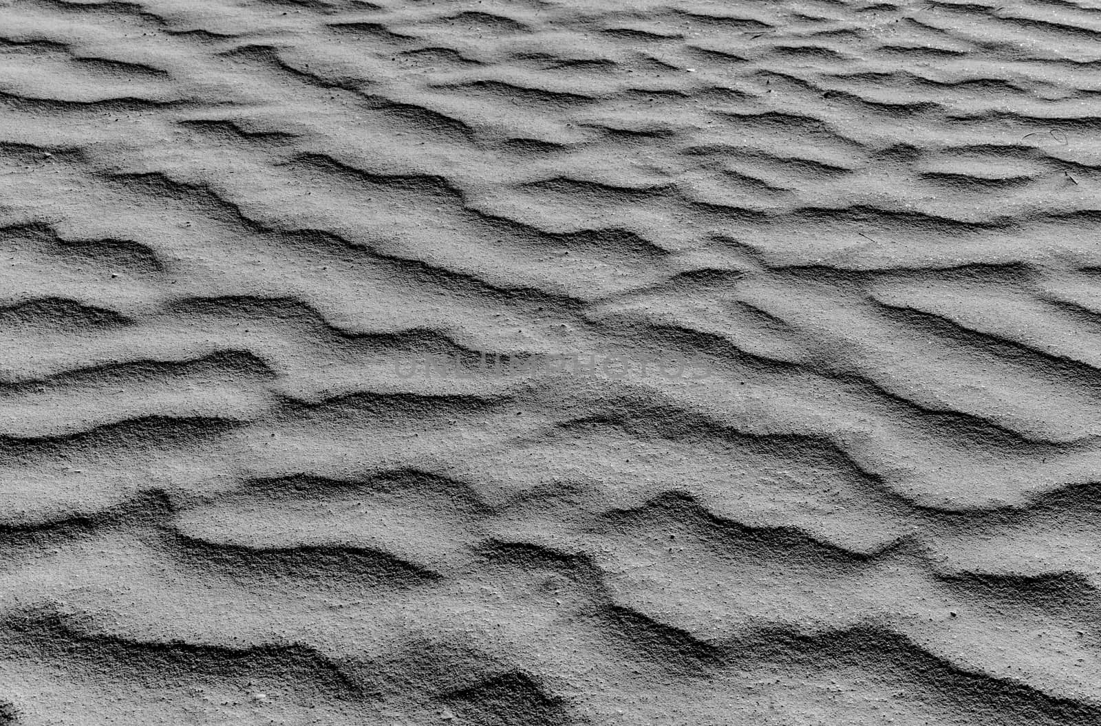 Close-up of sand dune background texture