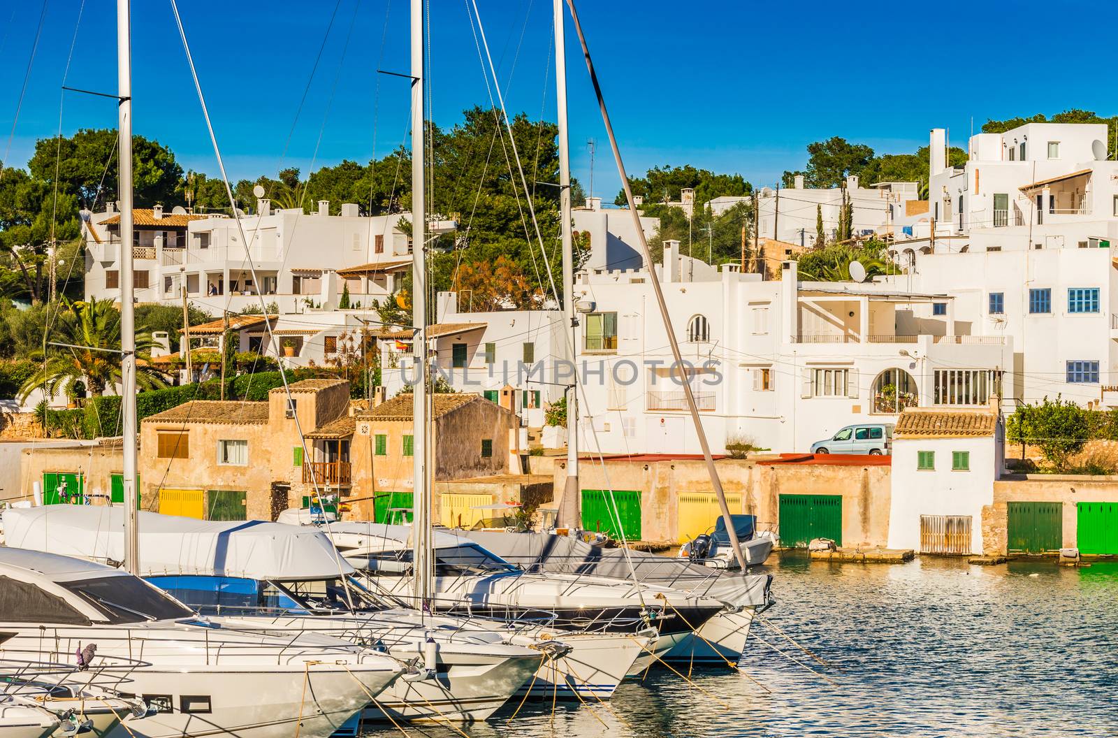 Idyllic view of marina of Cala D'Or on Mallorca island, Spain 



Mediterranean Sea