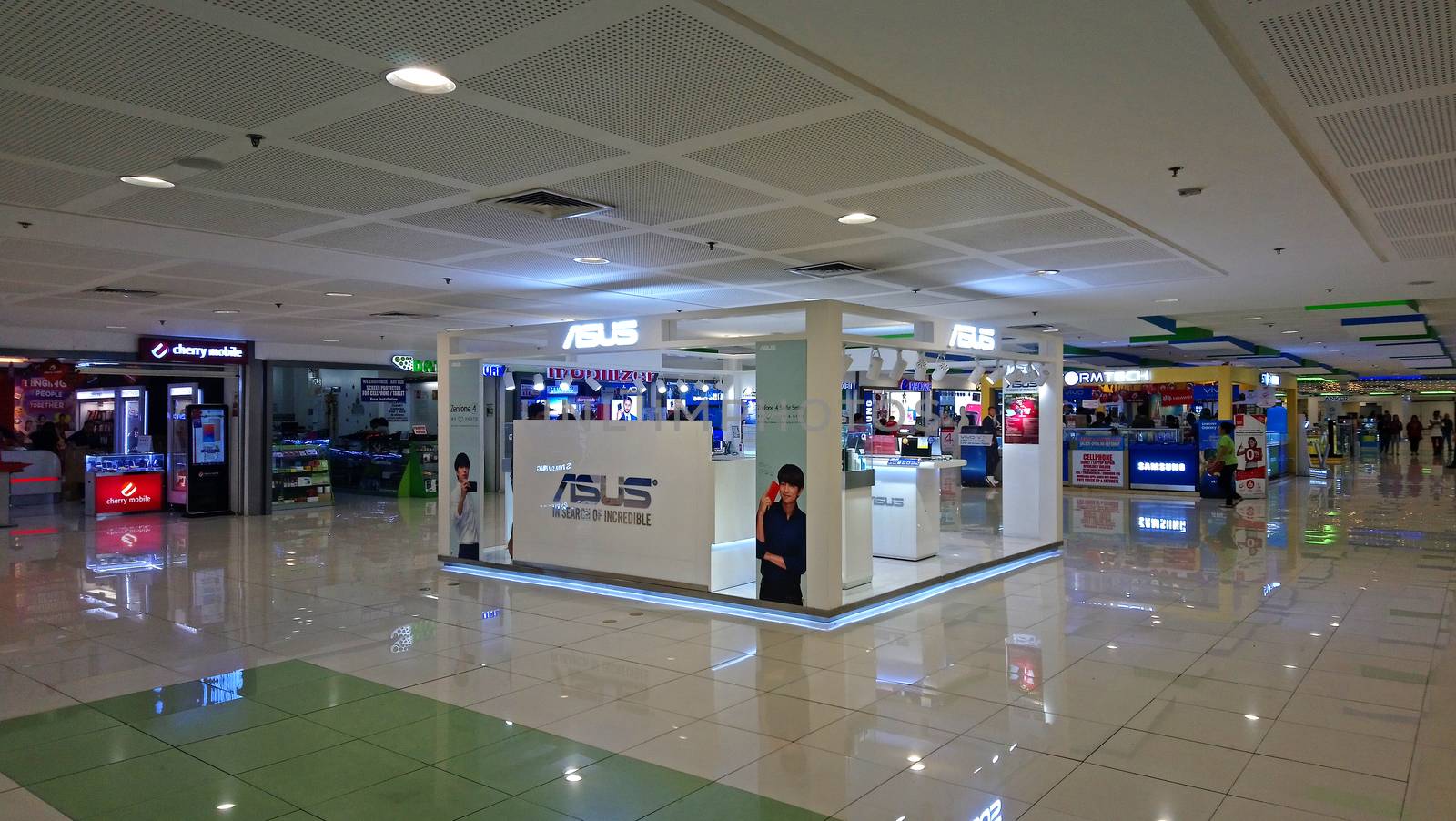 Asus store booth at SM Santa Mesa in Quezon City, Philippines by imwaltersy