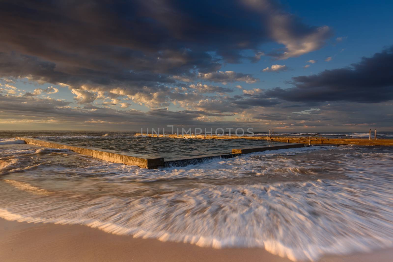 Coastal sunrise taken at Cronulla Beach in Australia