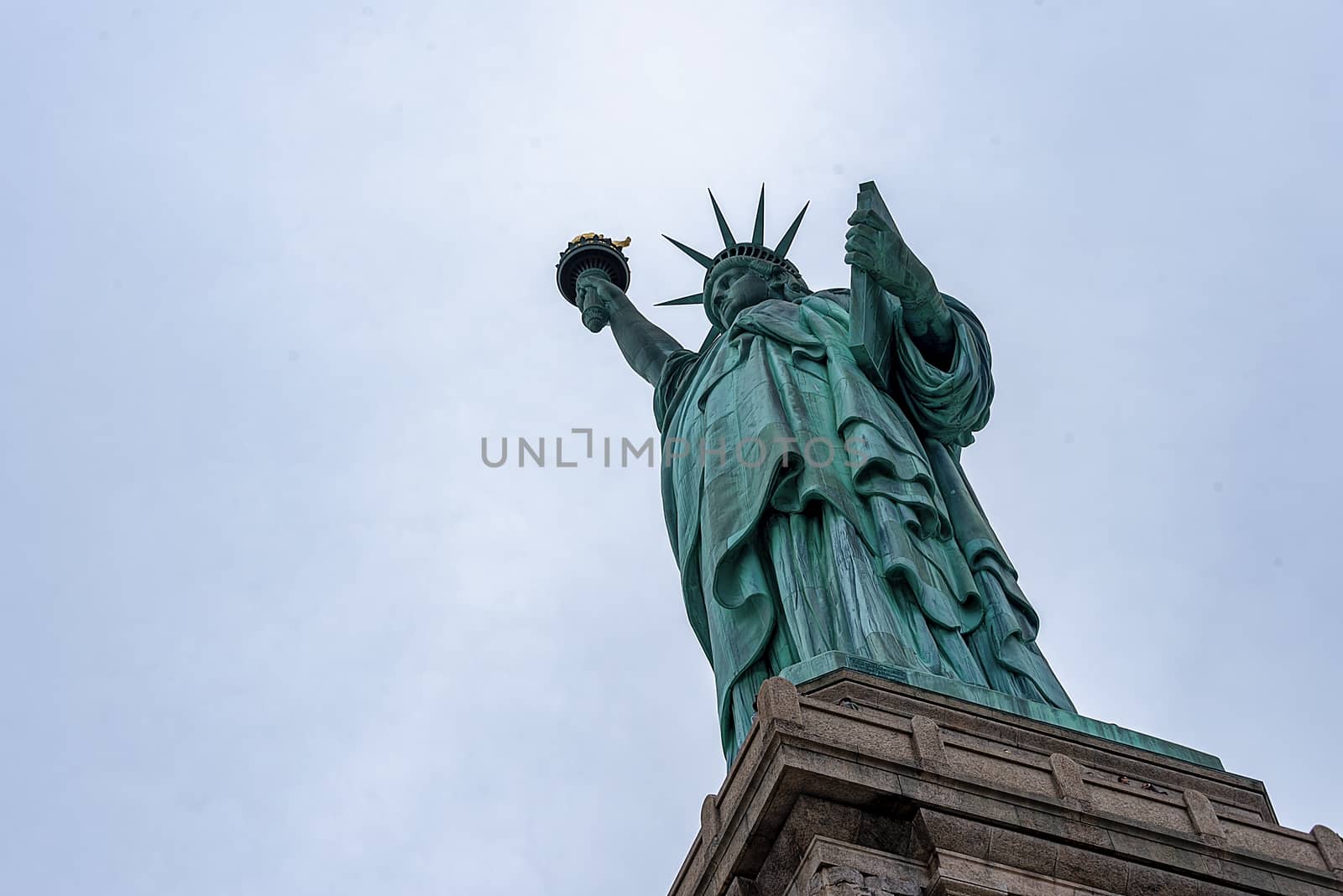 USA, New York - May 2019: Statue of Liberty, Liberty Island
