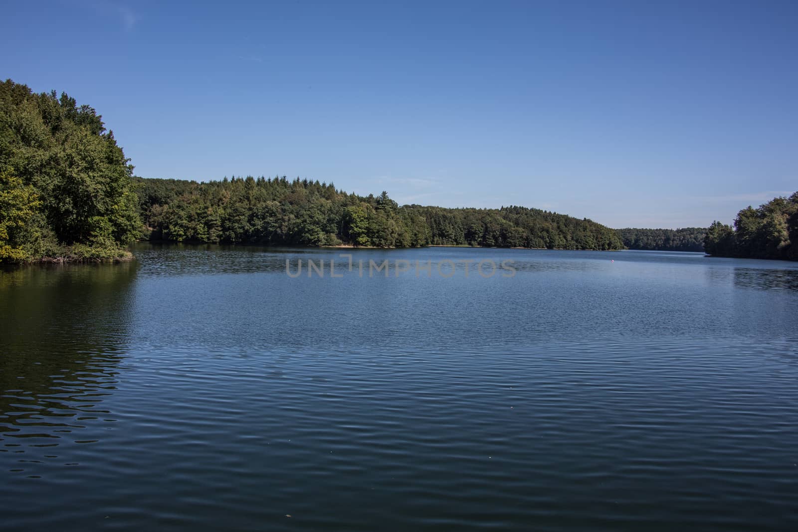 Neye dam in the Bergisches Land