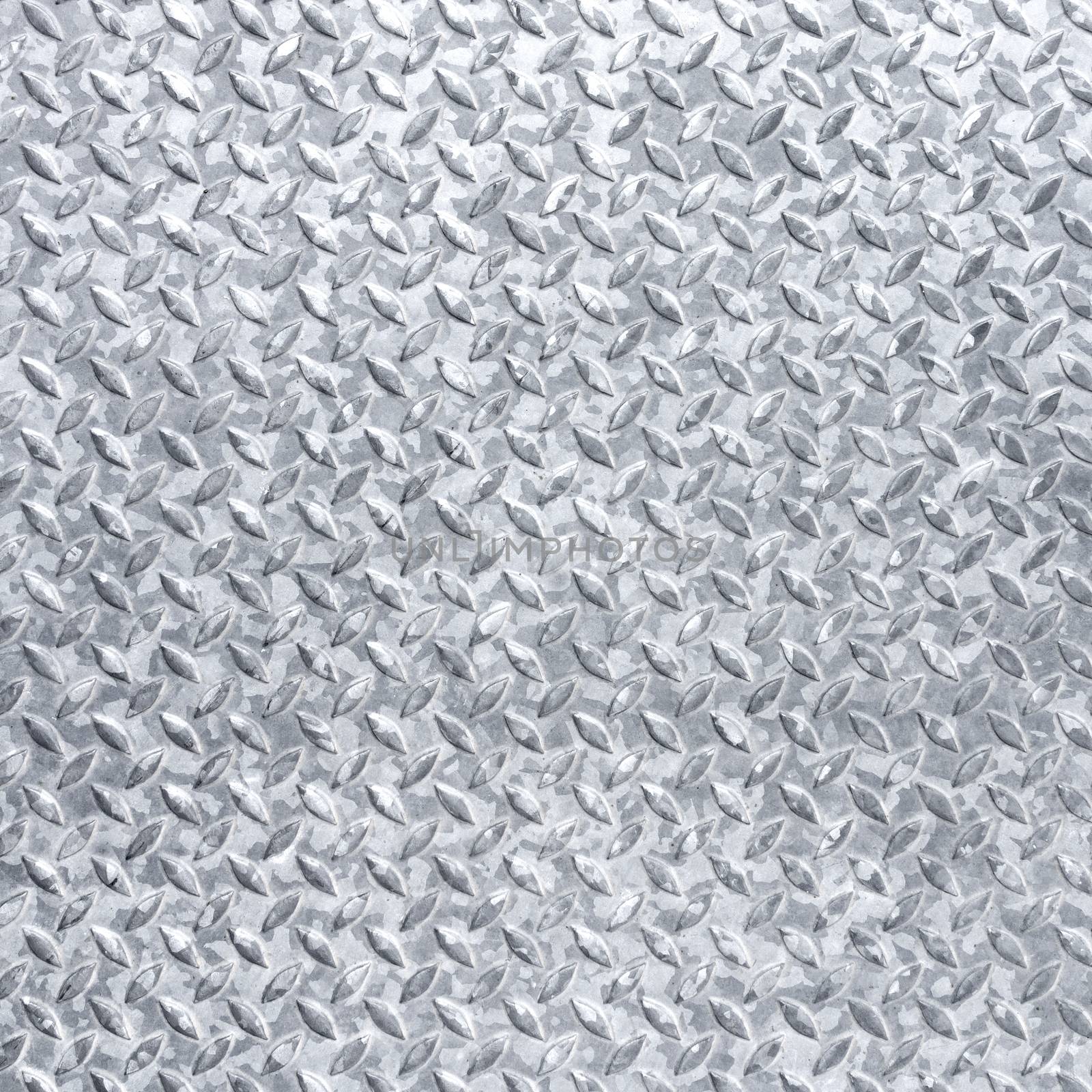 Background of metal diamond plate. Pattern style for background.