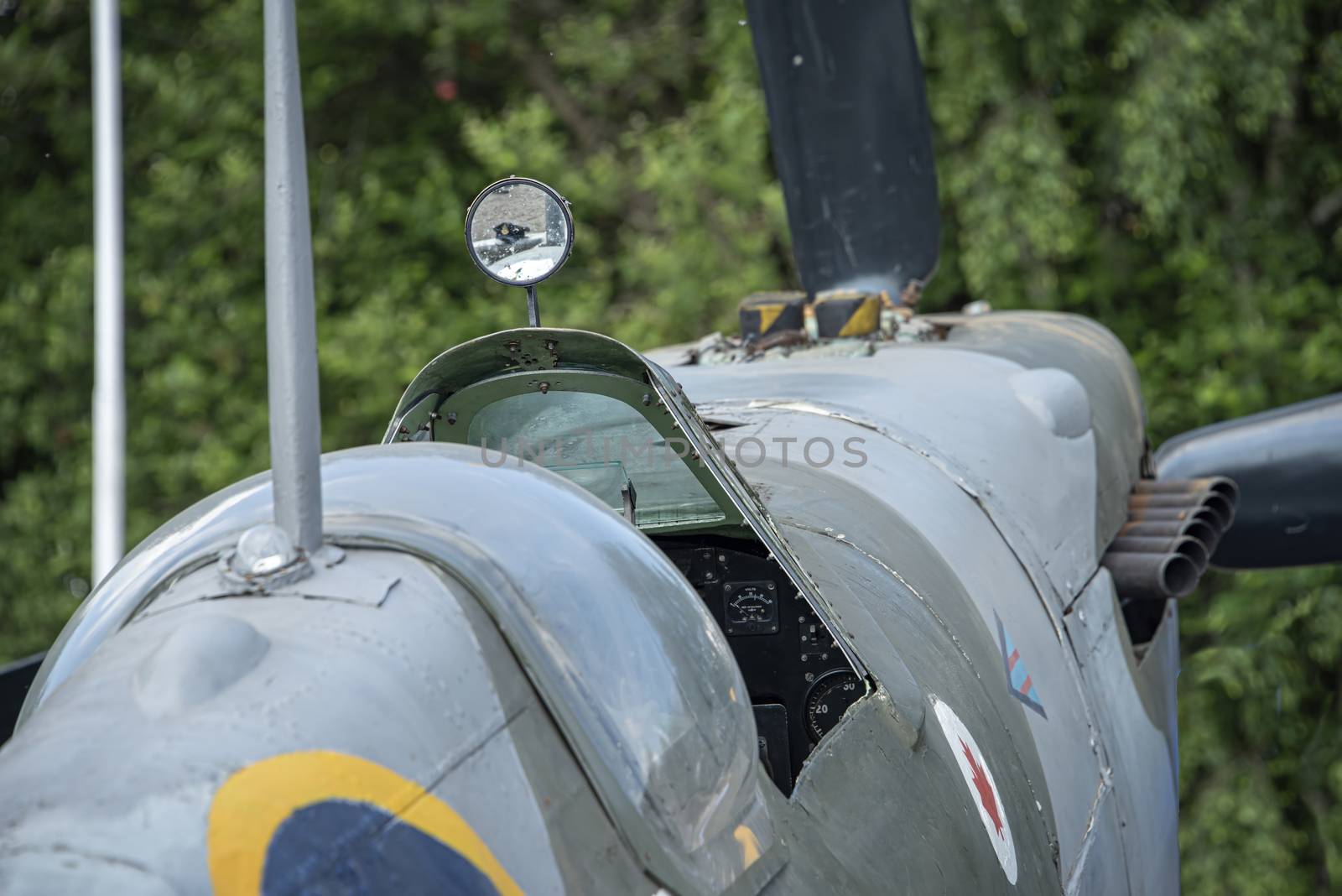Spitfire Mk. IX, serial no. EN398, JE-J by mrs_vision