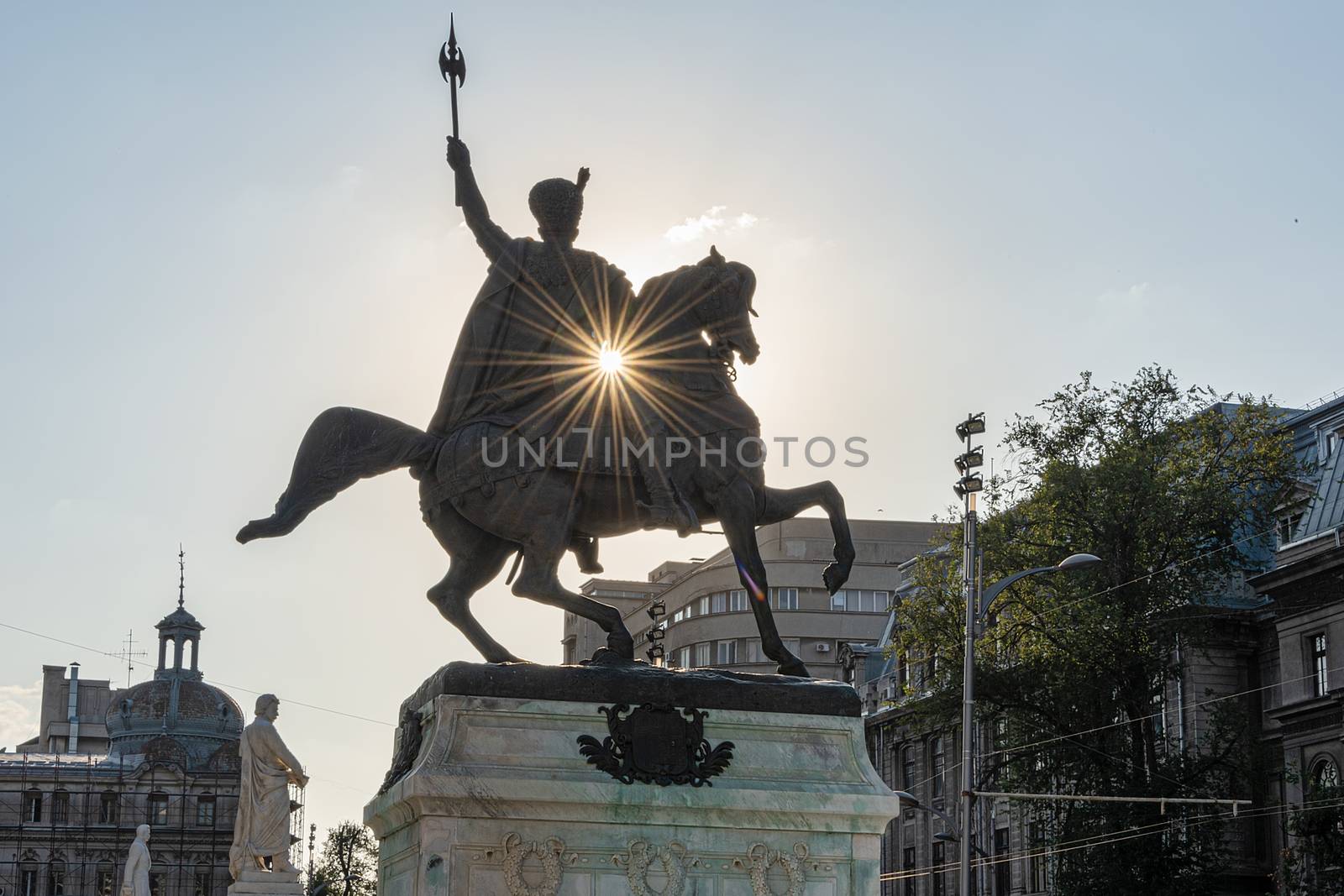 Romania, Buccharest: Equestrian Statue of Michael the Brave 