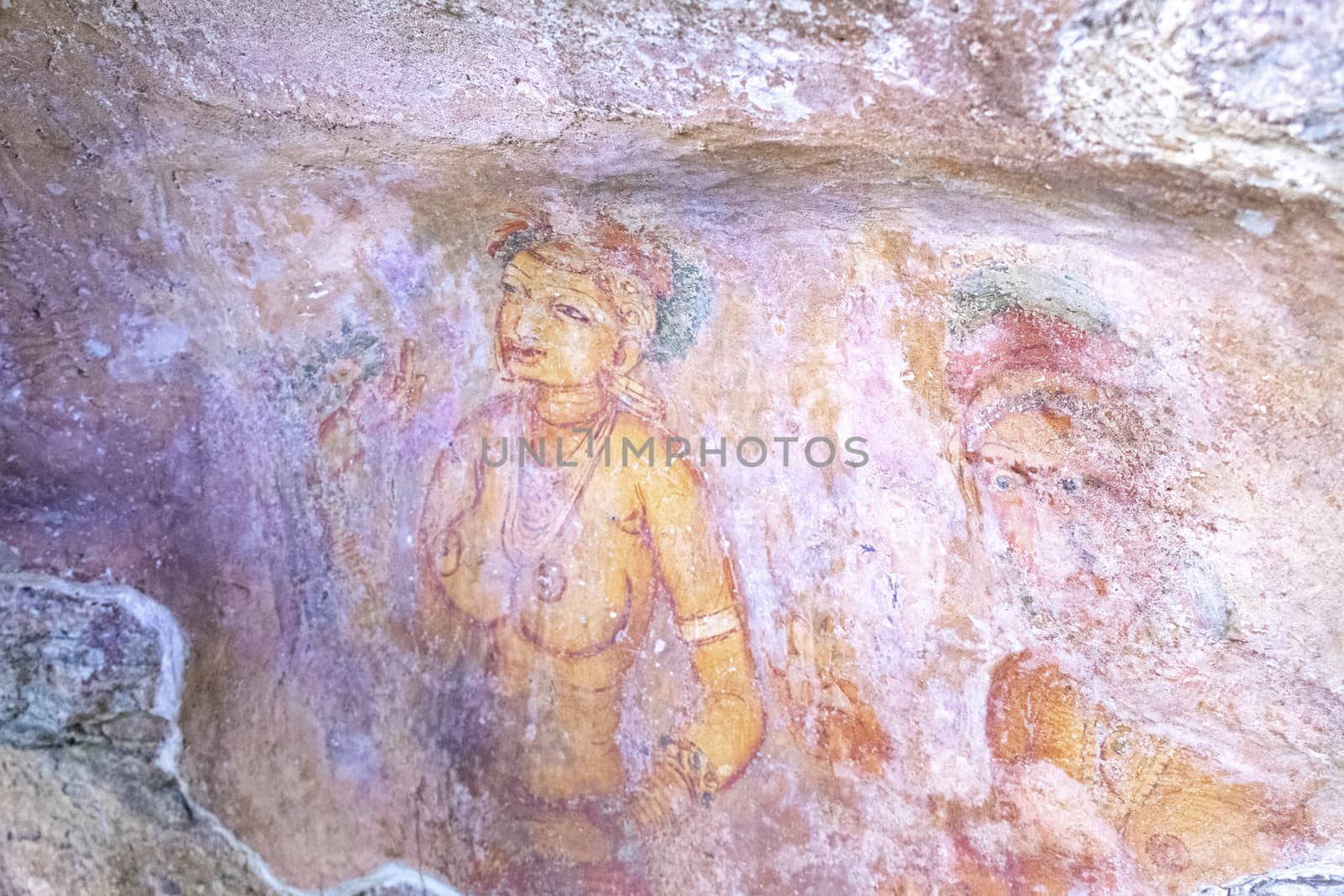 Famous paintings in the royalk palace at sigiriya rock by mrs_vision