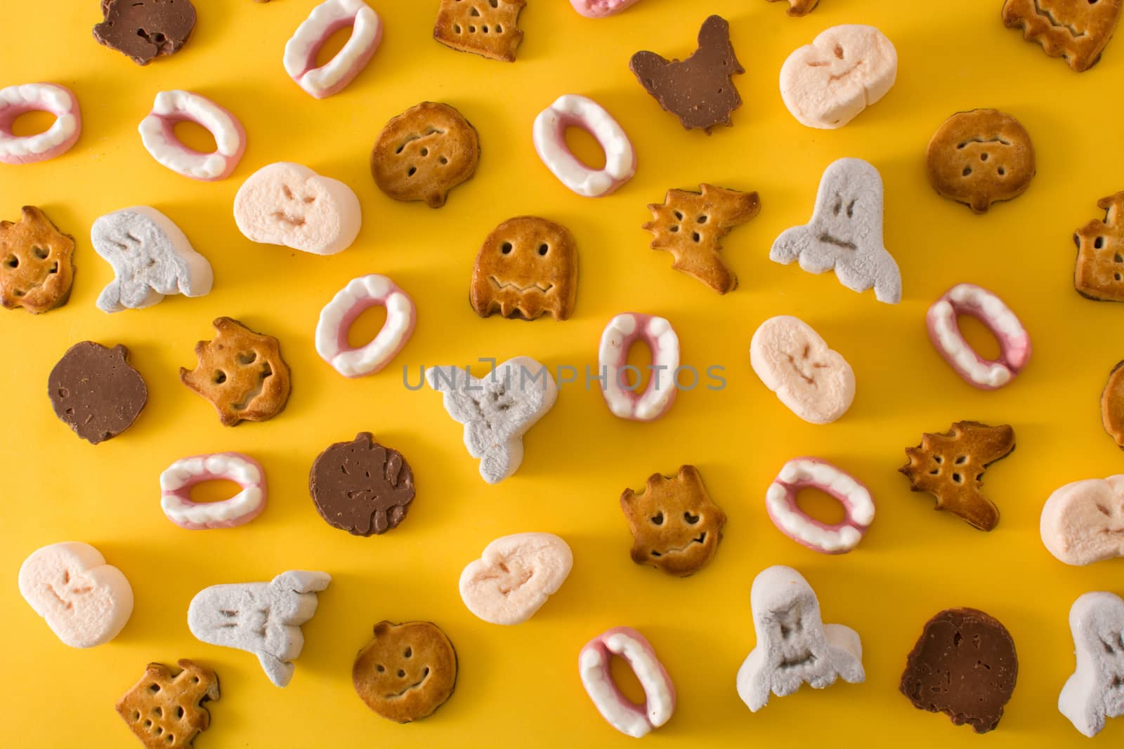 Assortment of Halloween cookies by chandlervid85