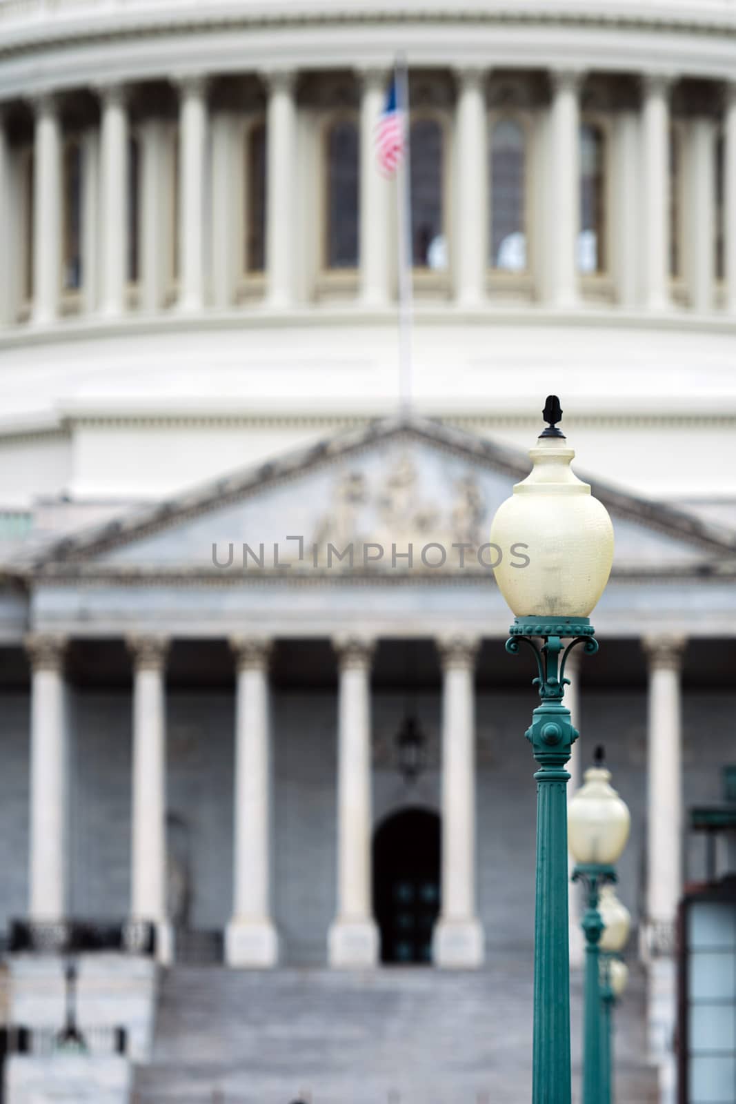 Washington DC Capitol detail.