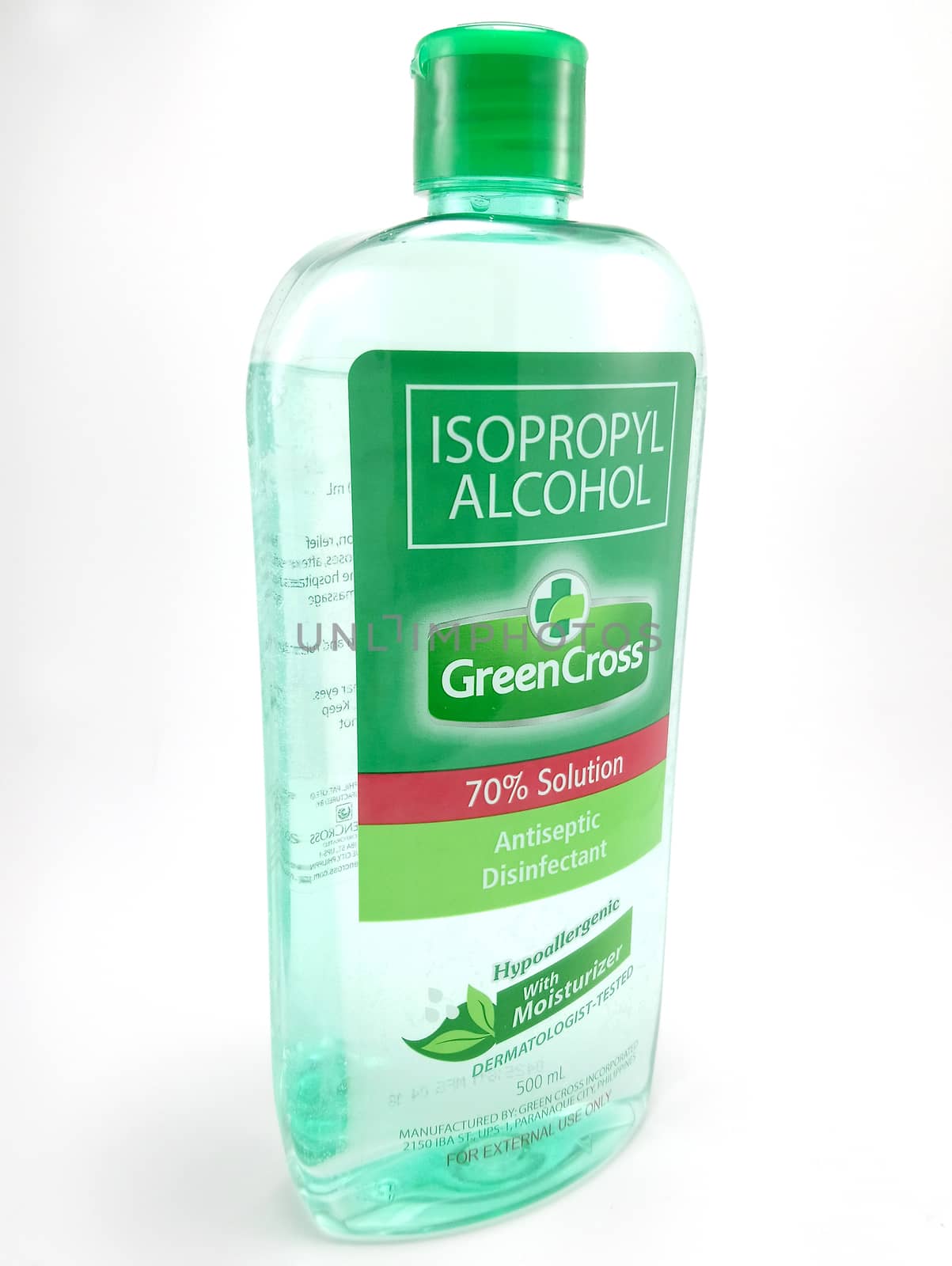 Green cross isoprophyl alcohol in Manila, Philippines by imwaltersy