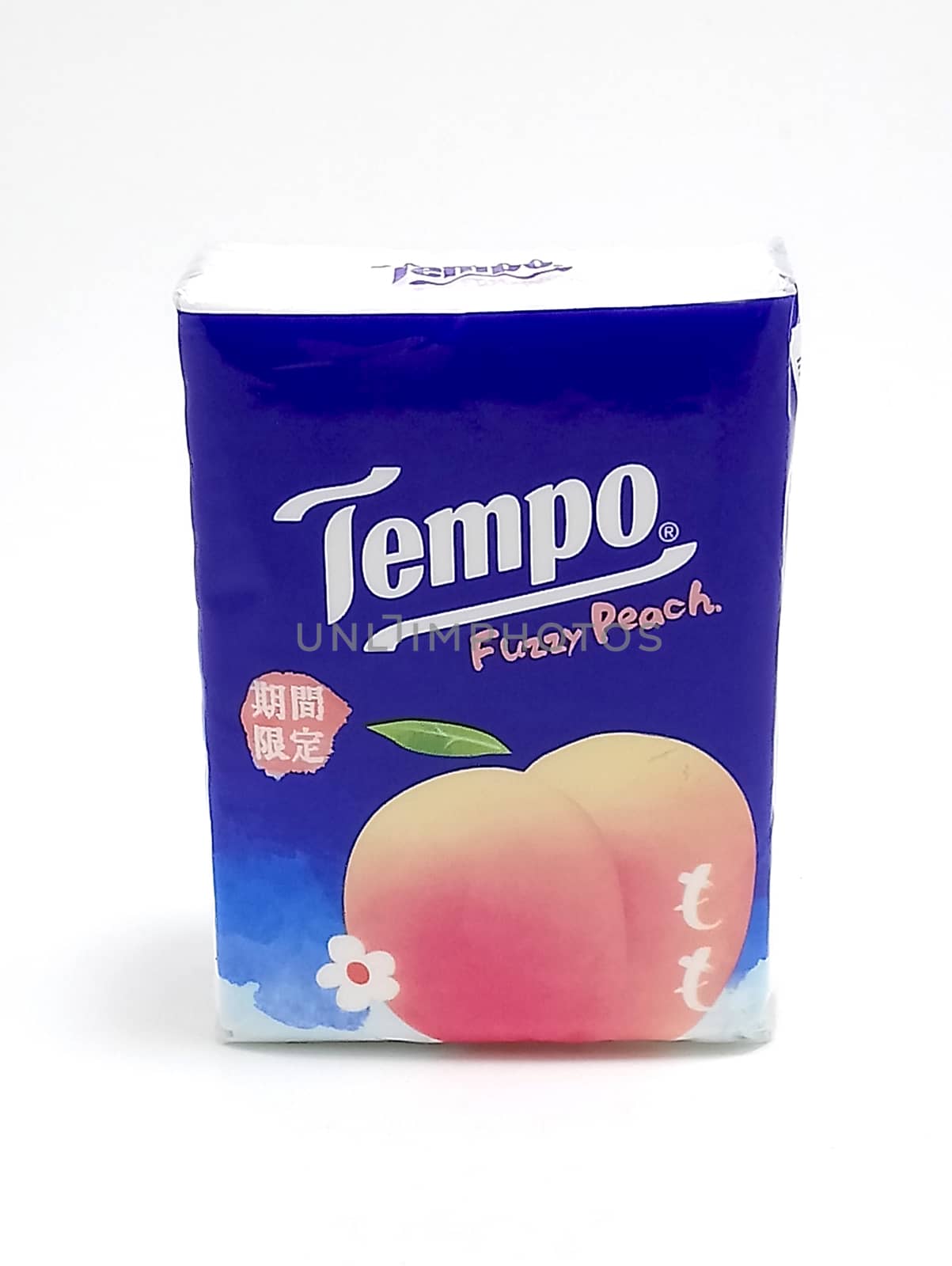 MANILA, PH - JUNE 23 - Tempo fuzzy peach tissue paper on June 23, 2020 in Manila, Philippines.
