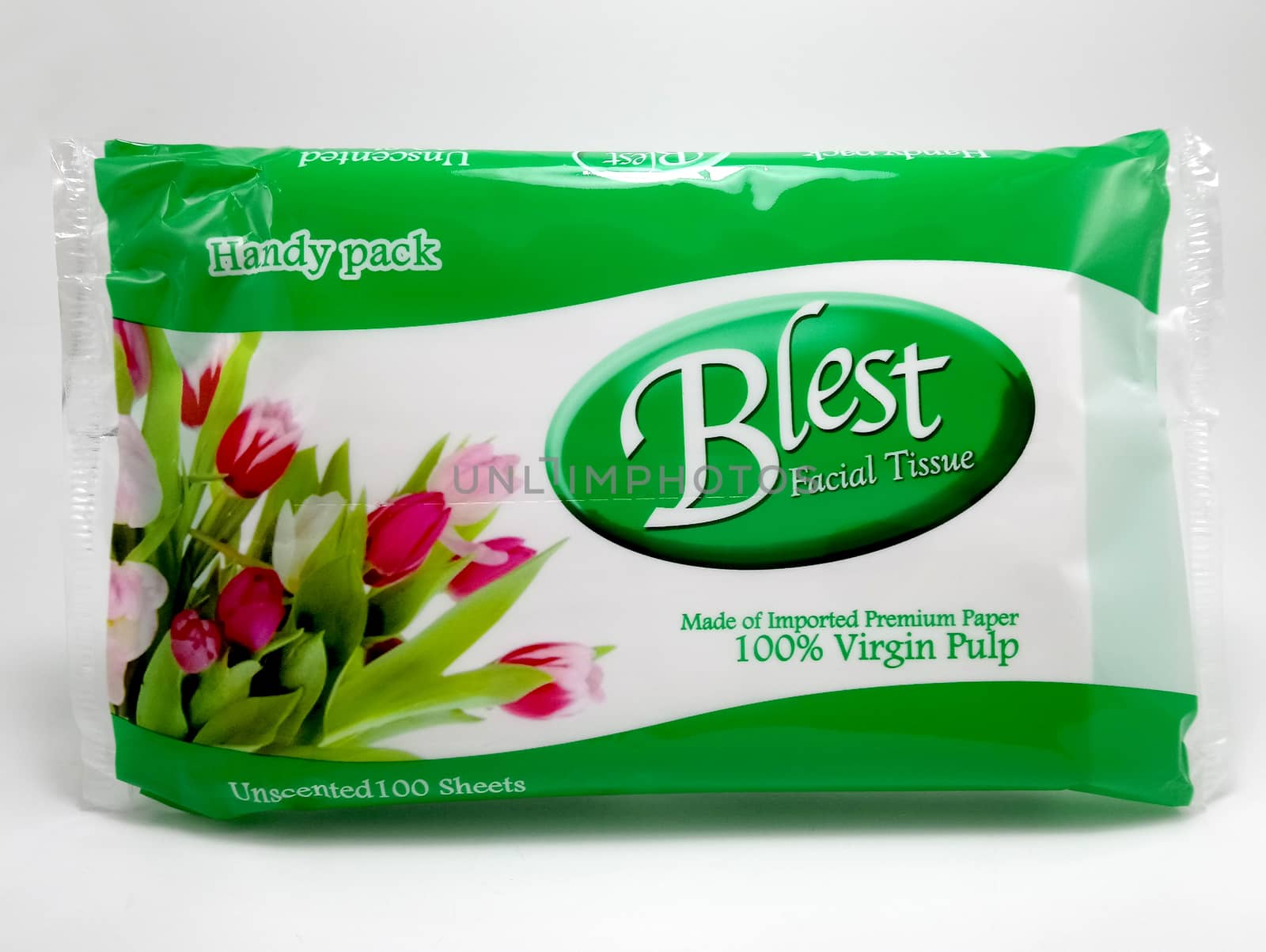 MANILA, PH - JUNE 23 - Blest facial tissue paper on June 23, 2020 in Manila, Philippines.