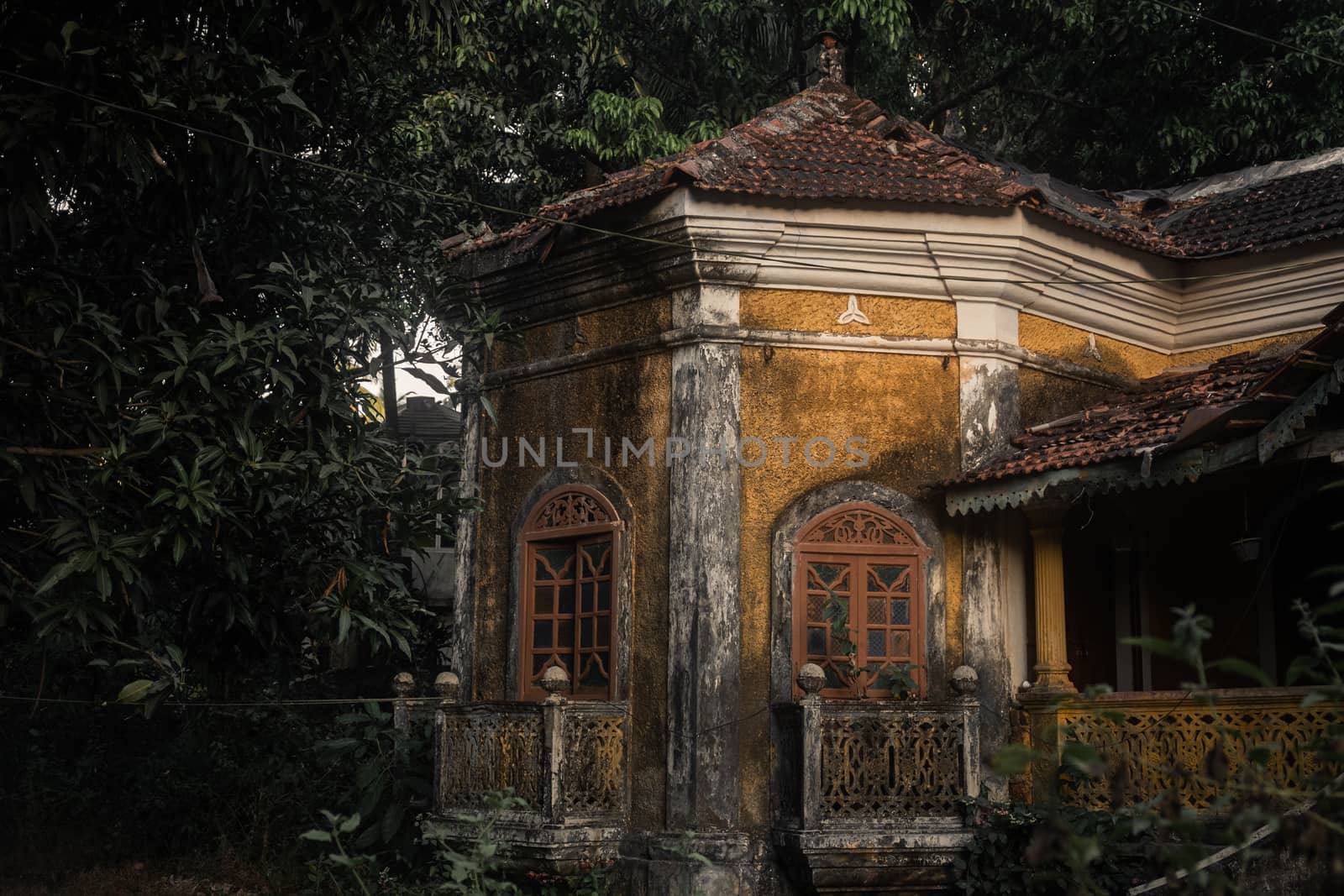 Old house in Goa, India by snep_photo
