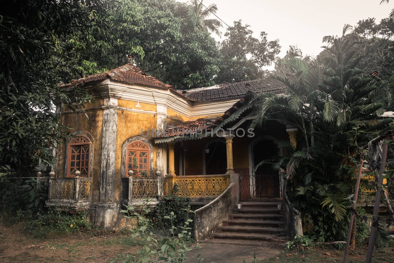 Heritage old house in Goa, India