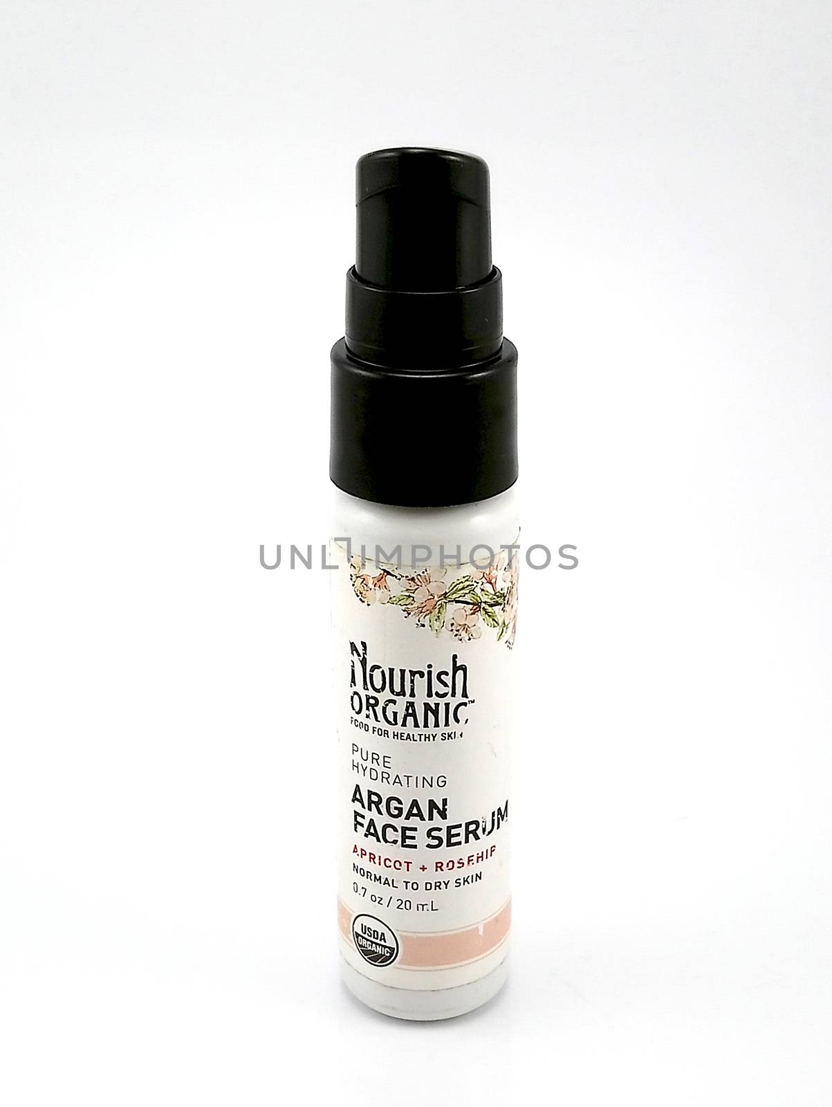 MANILA, PH - JUNE 23 - Nourish organic pure hydrating argan face serum spray on June 23, 2020 in Manila, Philippines.