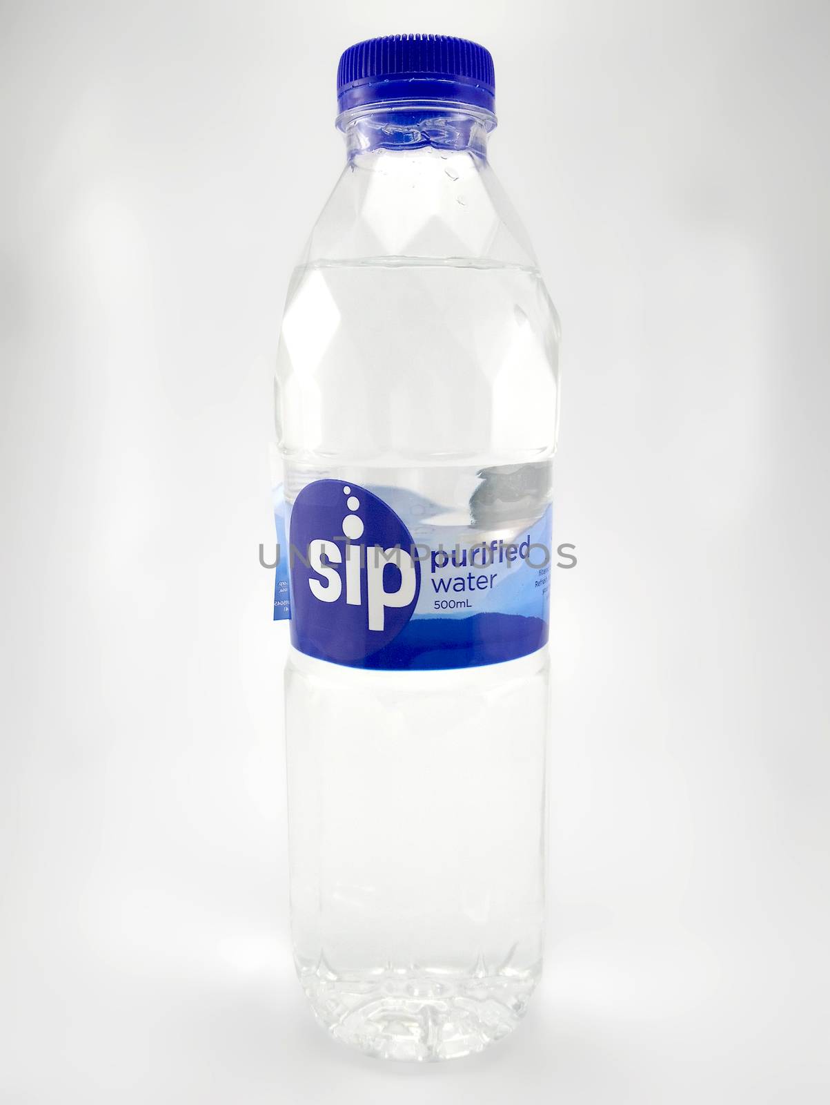 MANILA, PH - JUNE 23 - Sip purified water bottle on June 23, 2020 in Manila, Philippines.