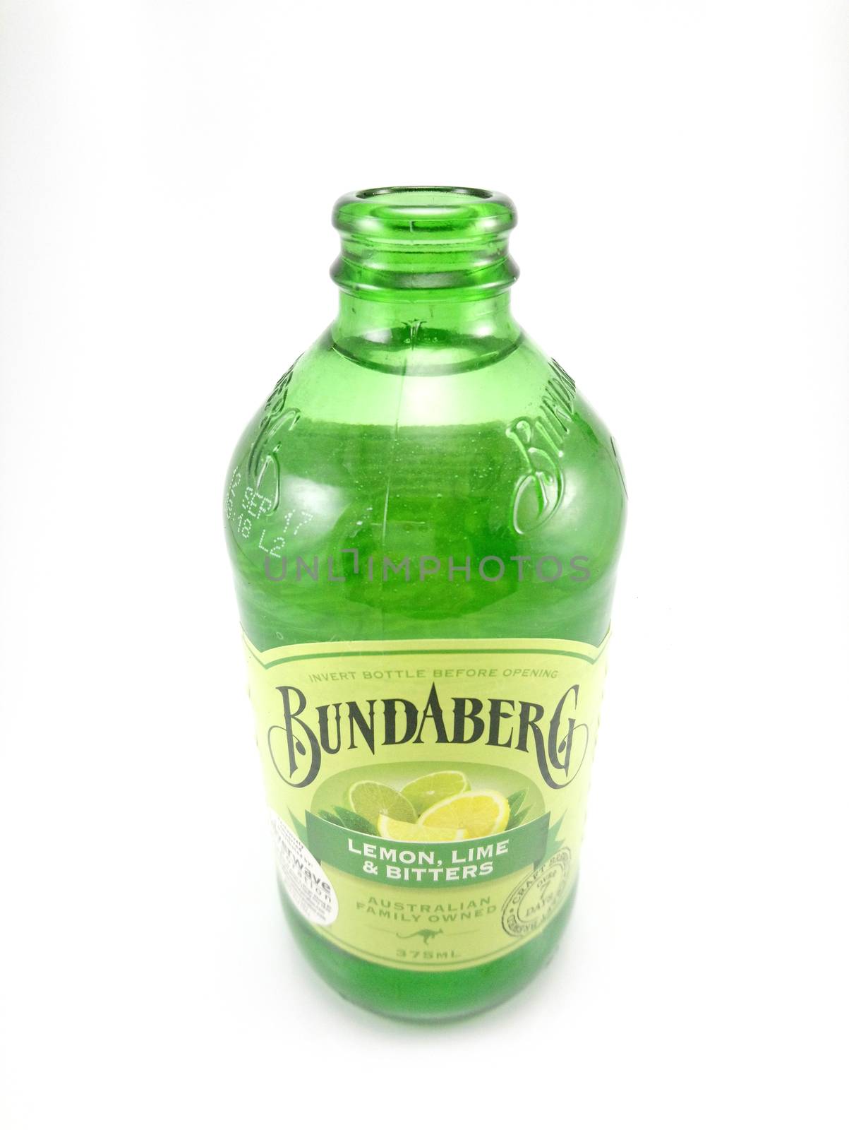 Bundaberg lemon, lime, and bitters bottle in Manila, Philippines by imwaltersy